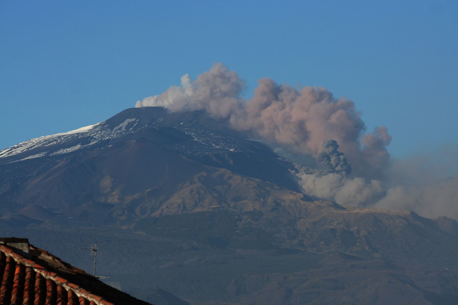 Canon EOS 350D (EOS Digital Rebel XT / EOS Kiss Digital N) sample photo. Etna, volcano, eruption photography