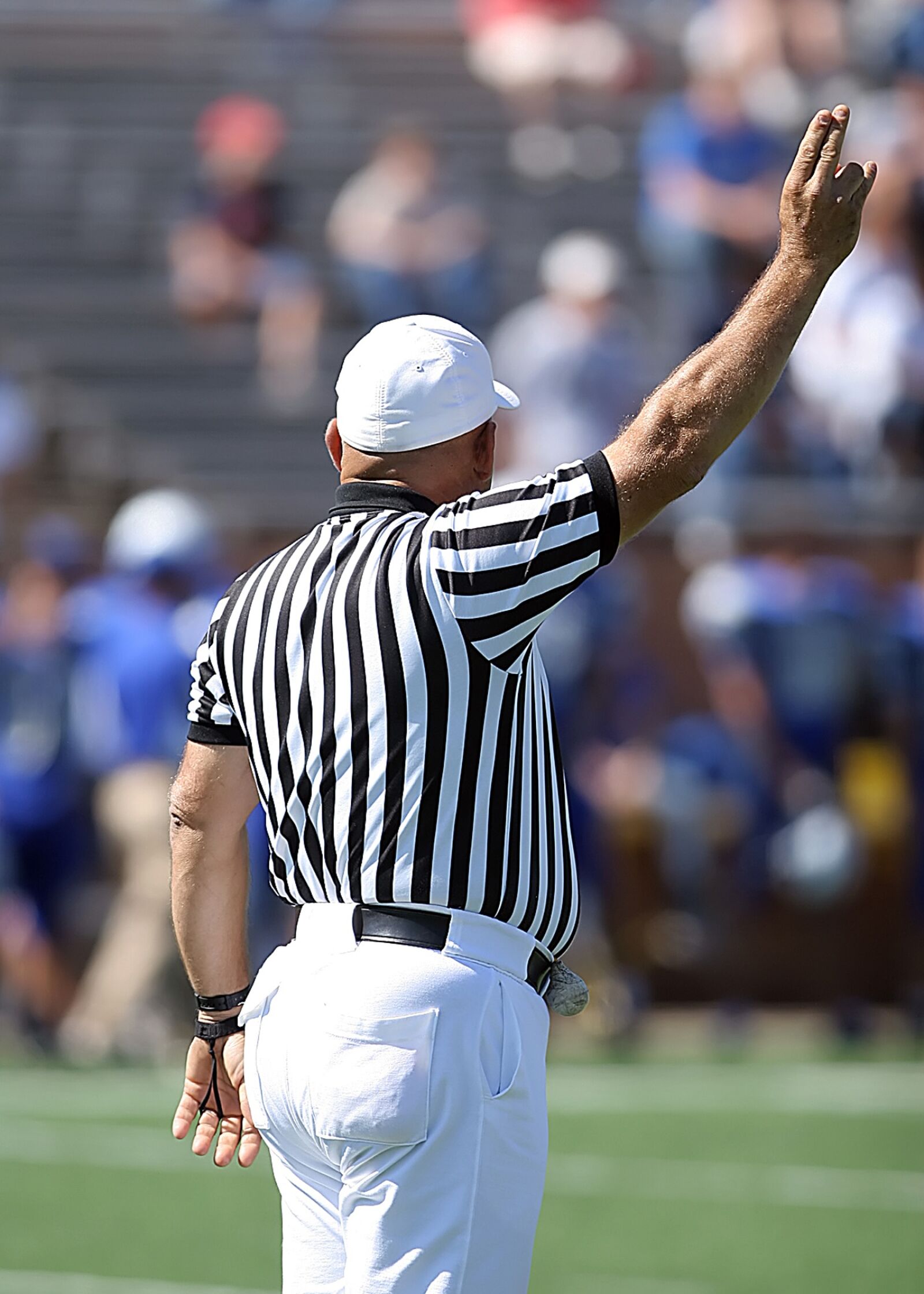 Canon EOS 20D sample photo. Football, american football, referee photography