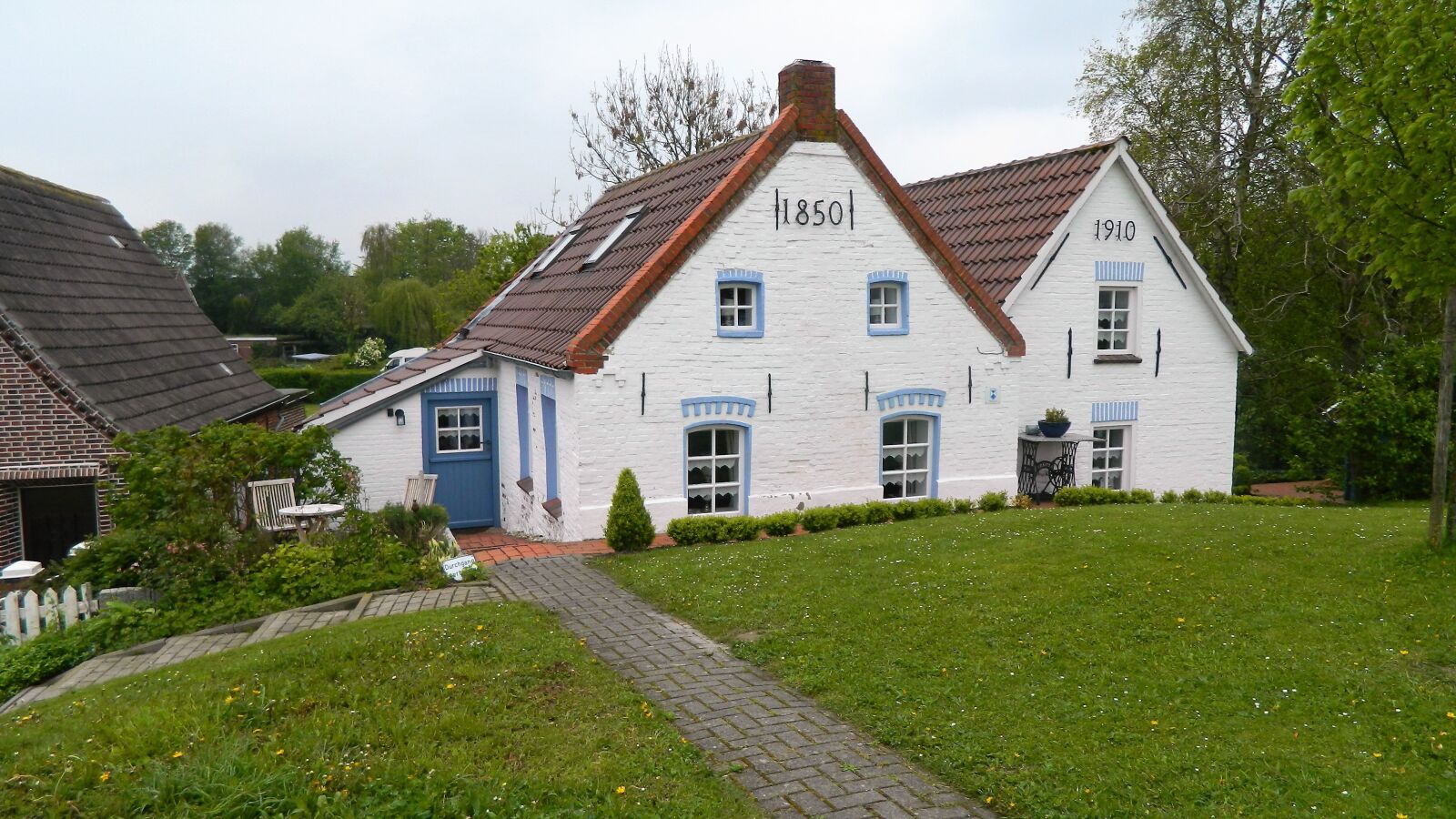Nikon Coolpix L120 sample photo. House, east frisia, past photography
