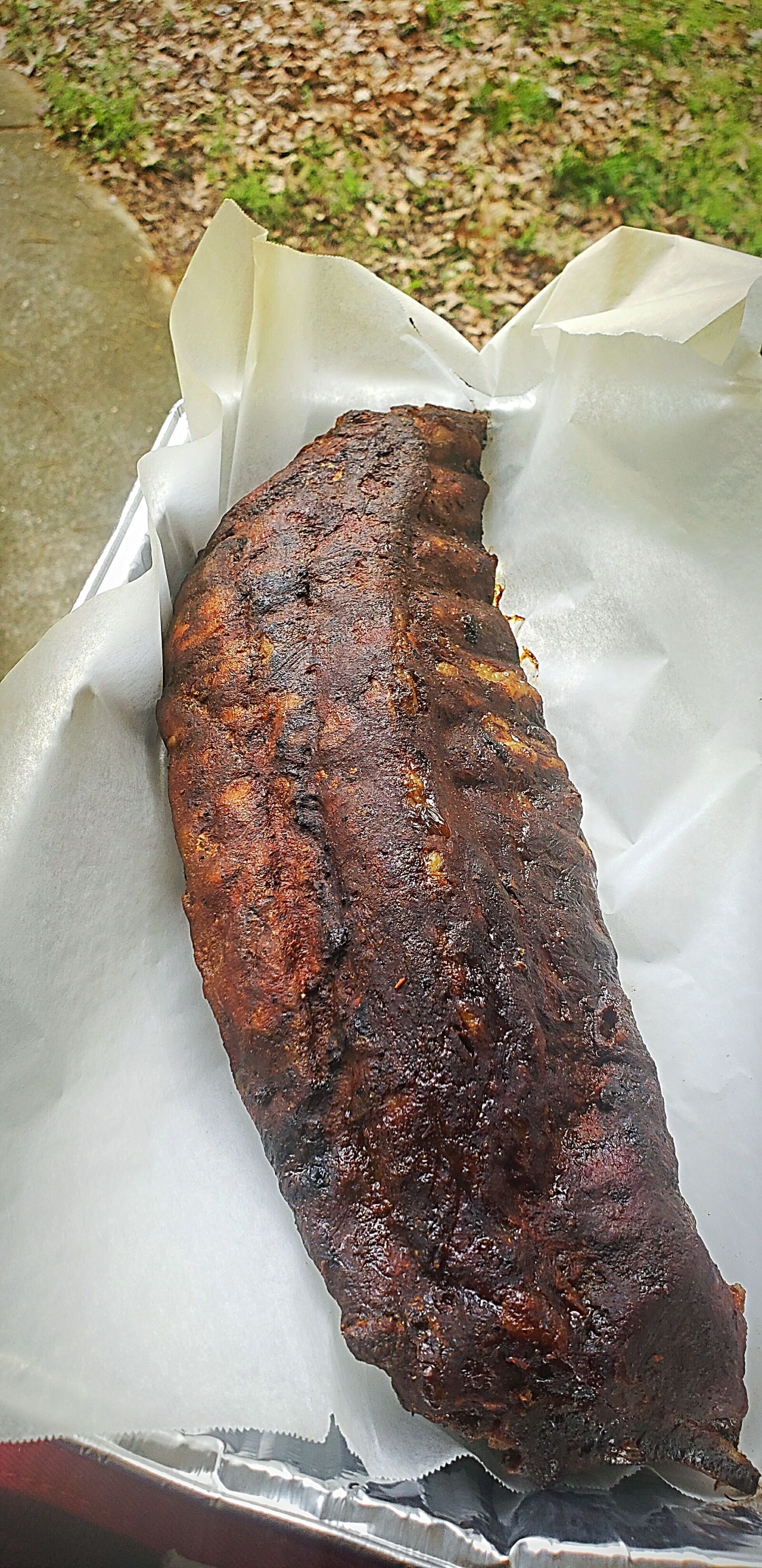 Samsung Galaxy S9+ sample photo. Ribs, food, bbq photography