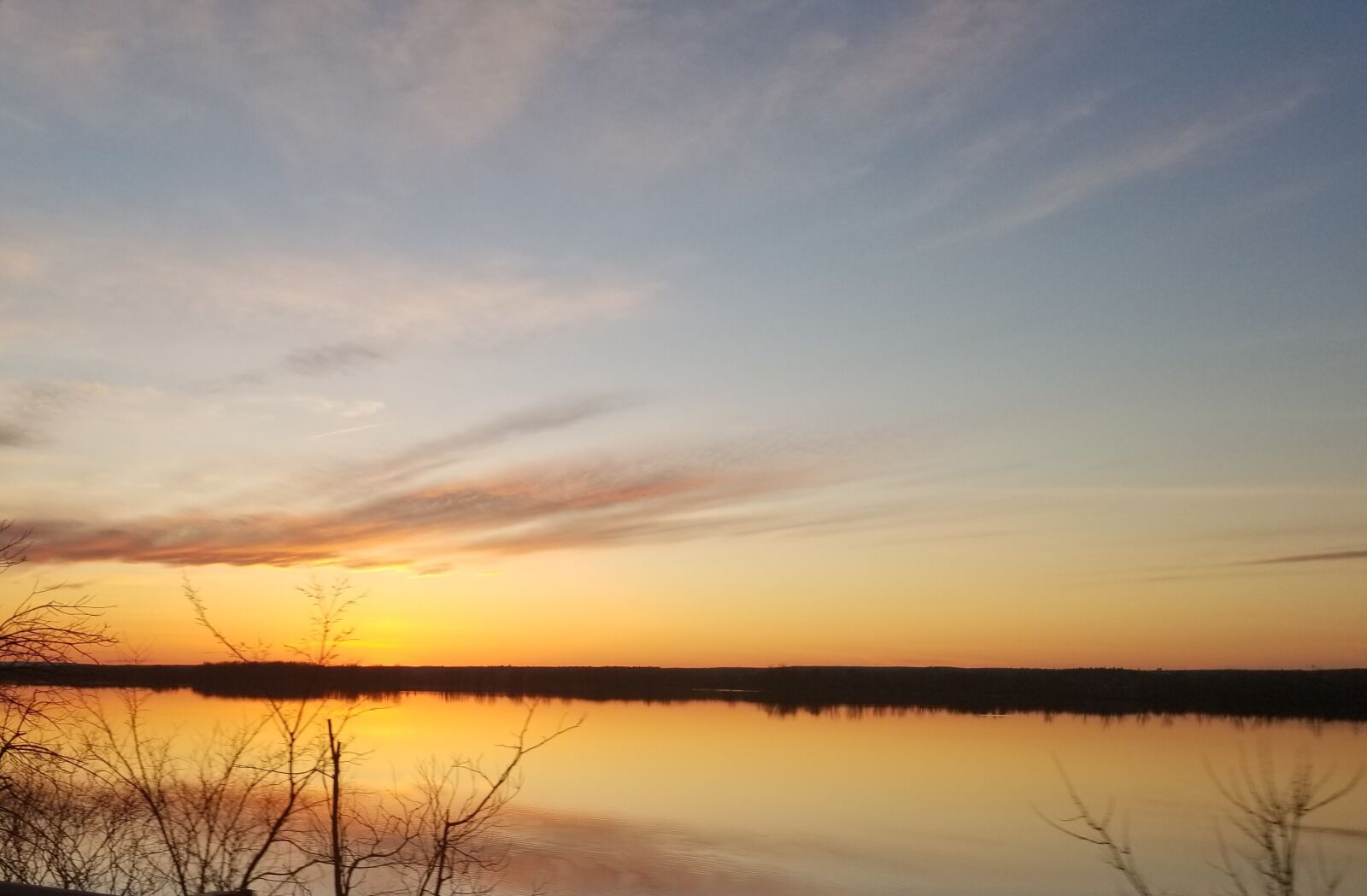 Samsung Galaxy S8 sample photo. Sunset, canada, ottawa river photography