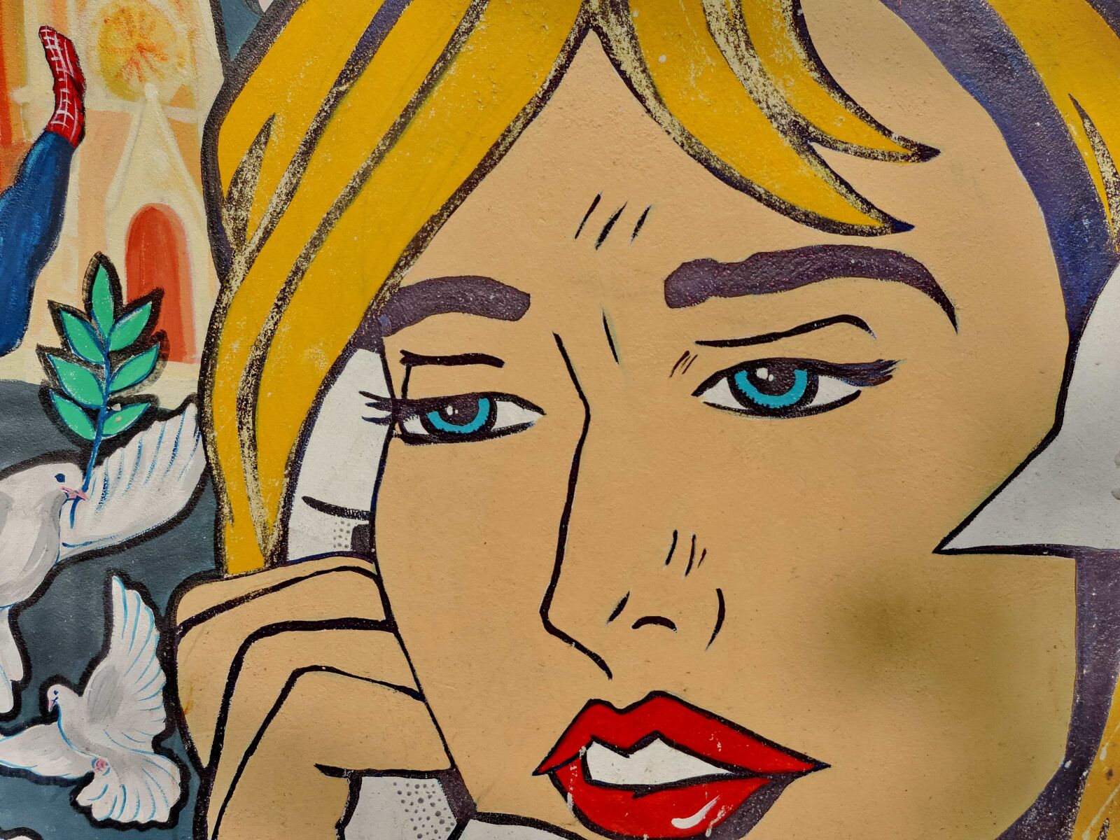 Nikon Coolpix P520 sample photo. Painting, graffiti, people, art photography