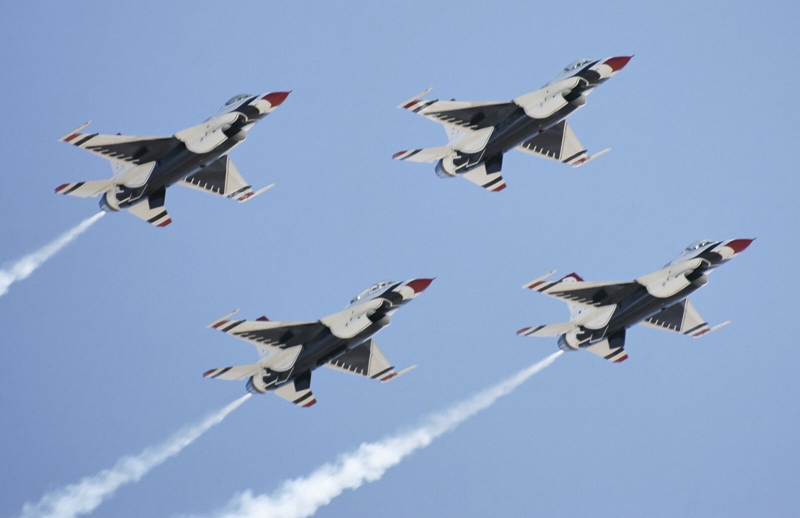 Nikon D70s sample photo. Thunderbirds, airplane, plane photography