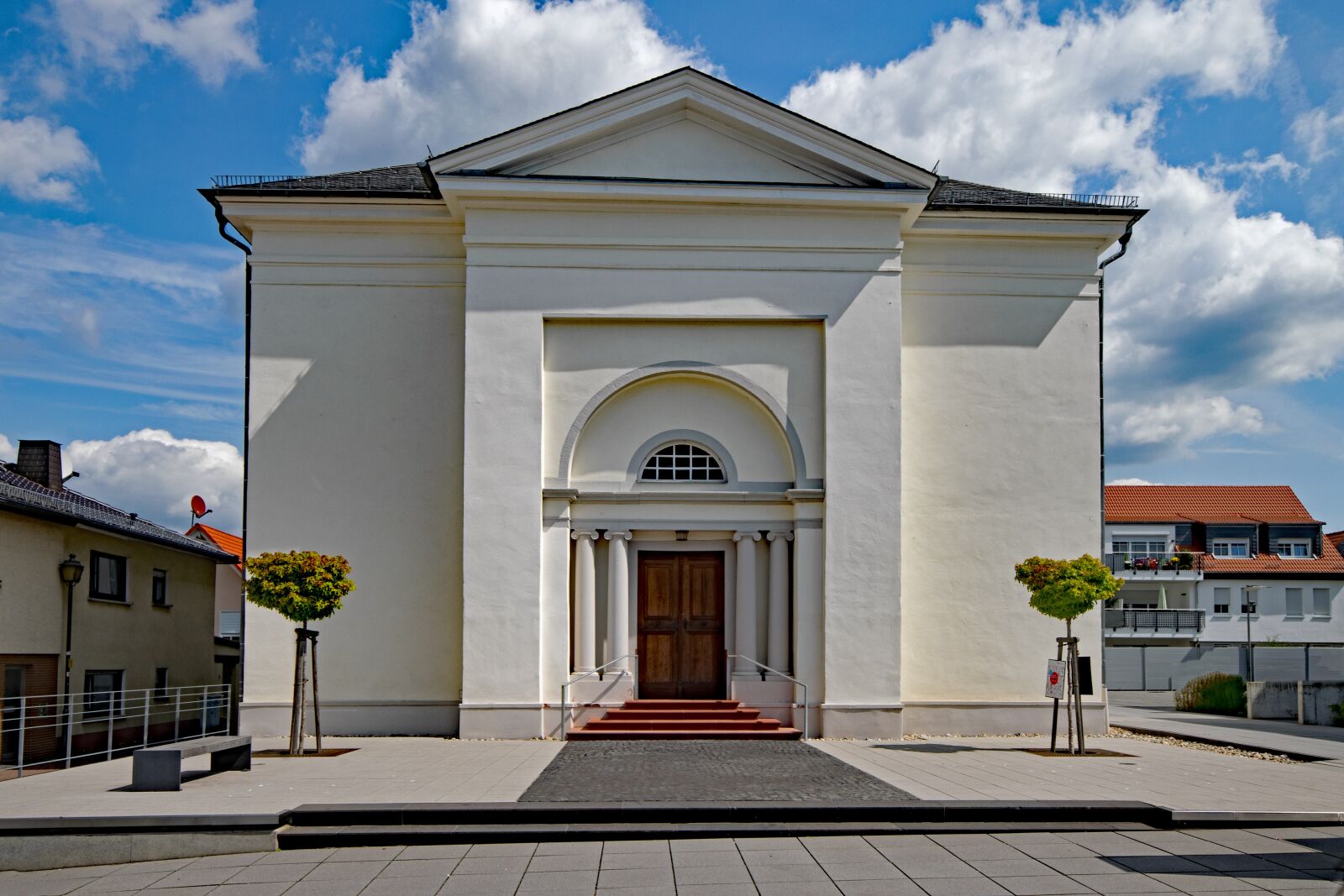 Nikon D5300 sample photo. Evangelical church, blow, taunusstein photography