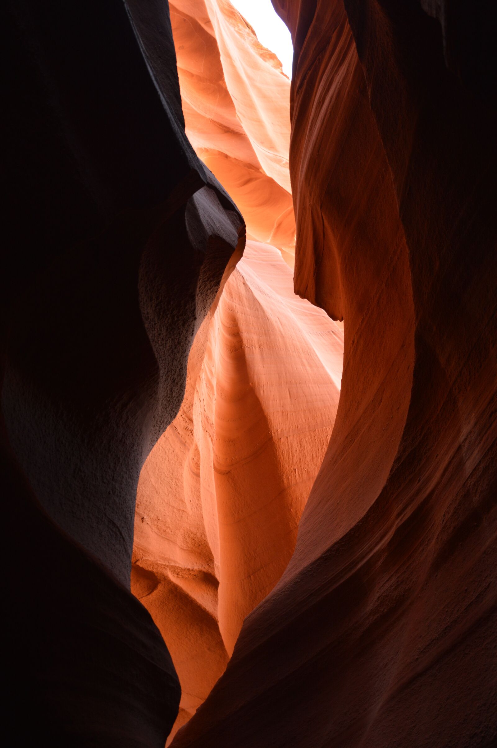 Nikon D3200 sample photo. Antalope canyon, lower canyon photography