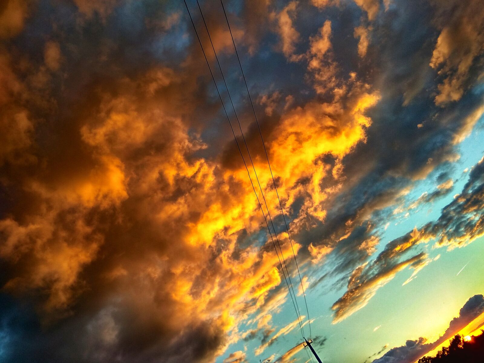 Xiaomi Redmi Note 4 sample photo. Sky, sunset, clouds photography
