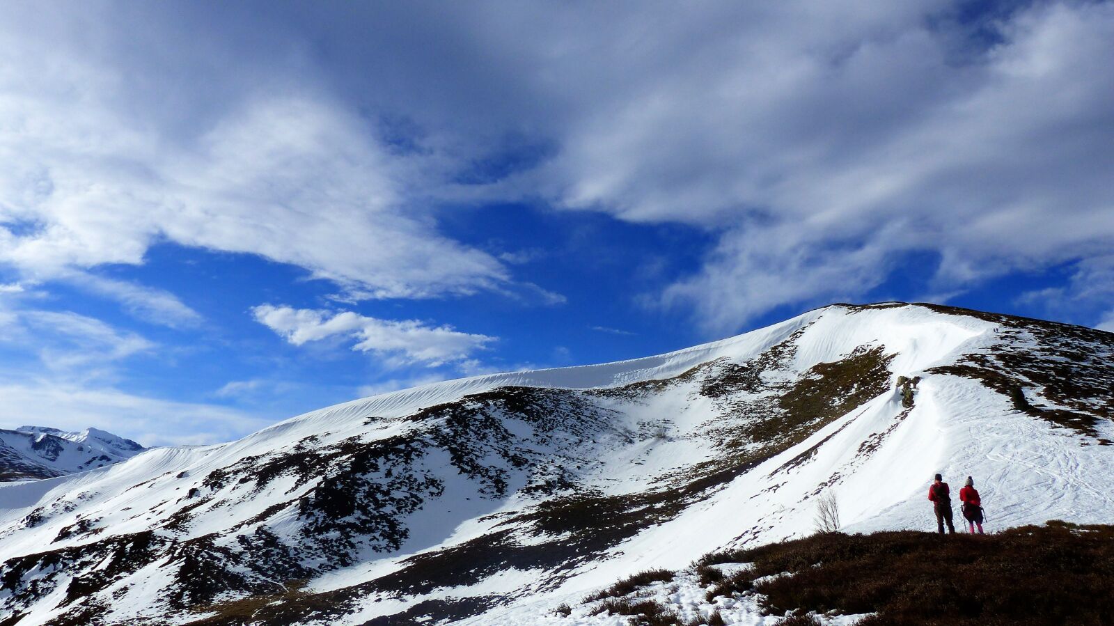 Panasonic Lumix DMC-FZ200 sample photo. Snow, mountain, panoramic photography