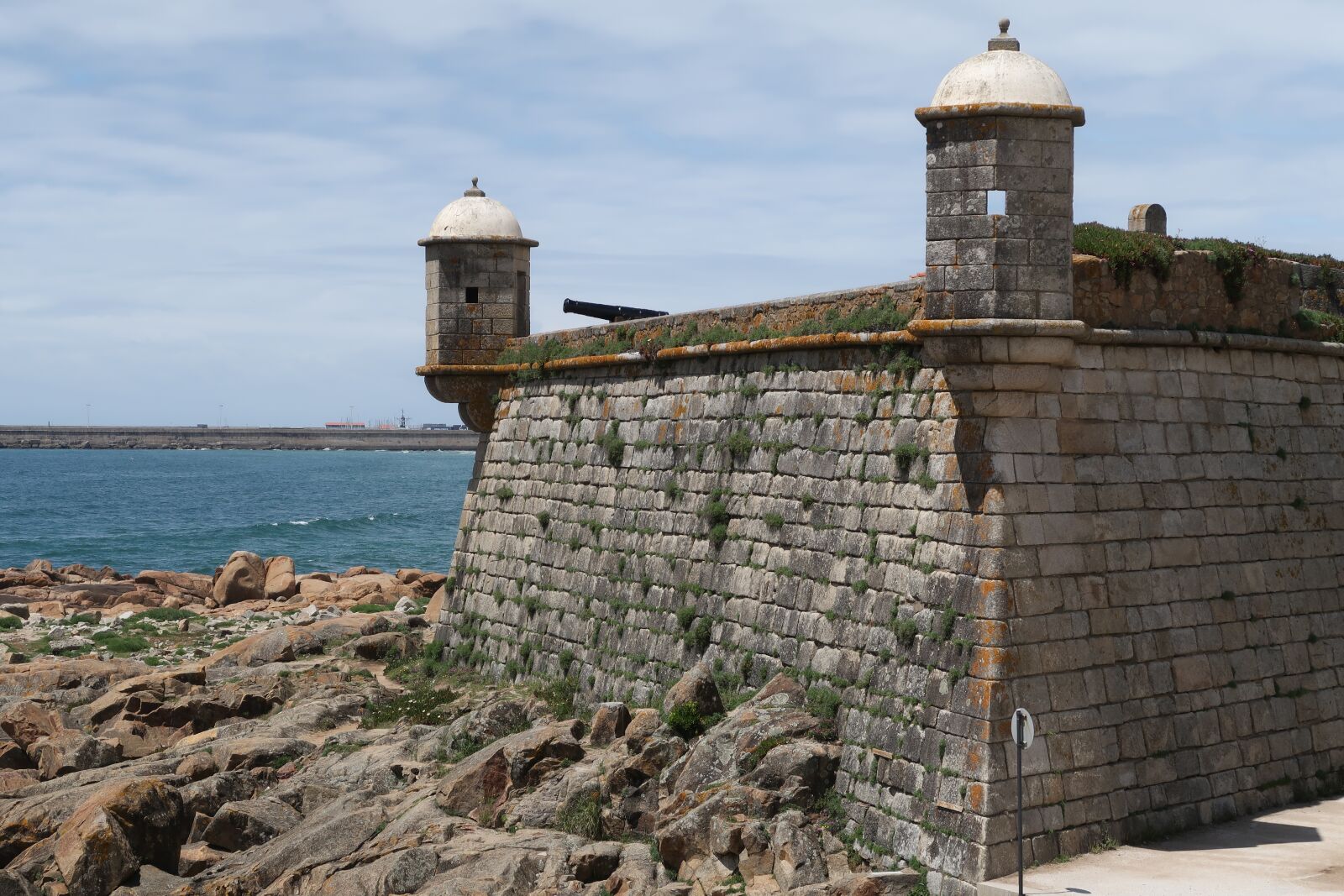 Canon PowerShot G7 X Mark II sample photo. Porto, fortress, ocean photography