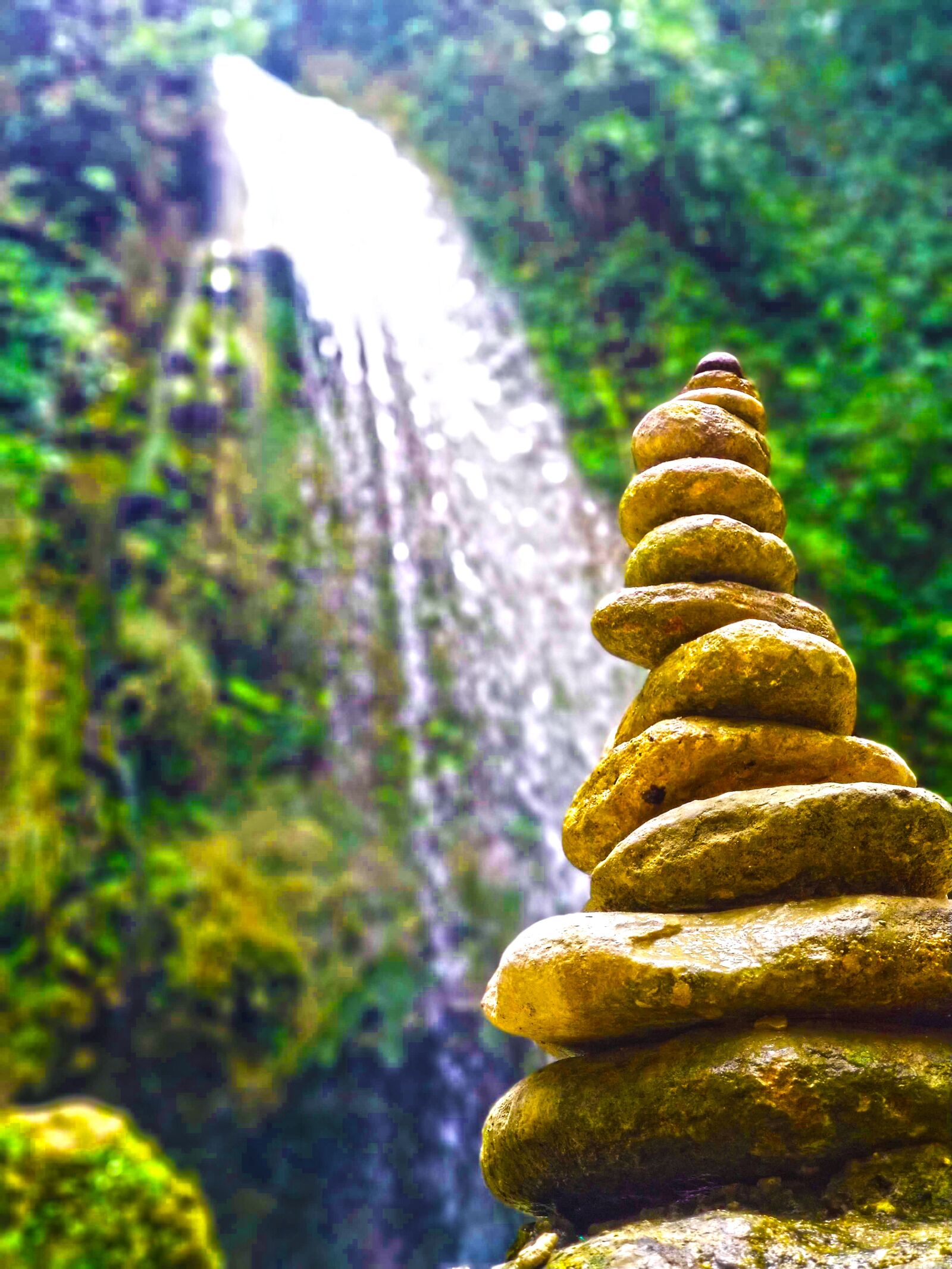 HMD Global Nokia 7 plus sample photo. Falls, outdoors, landscape photography