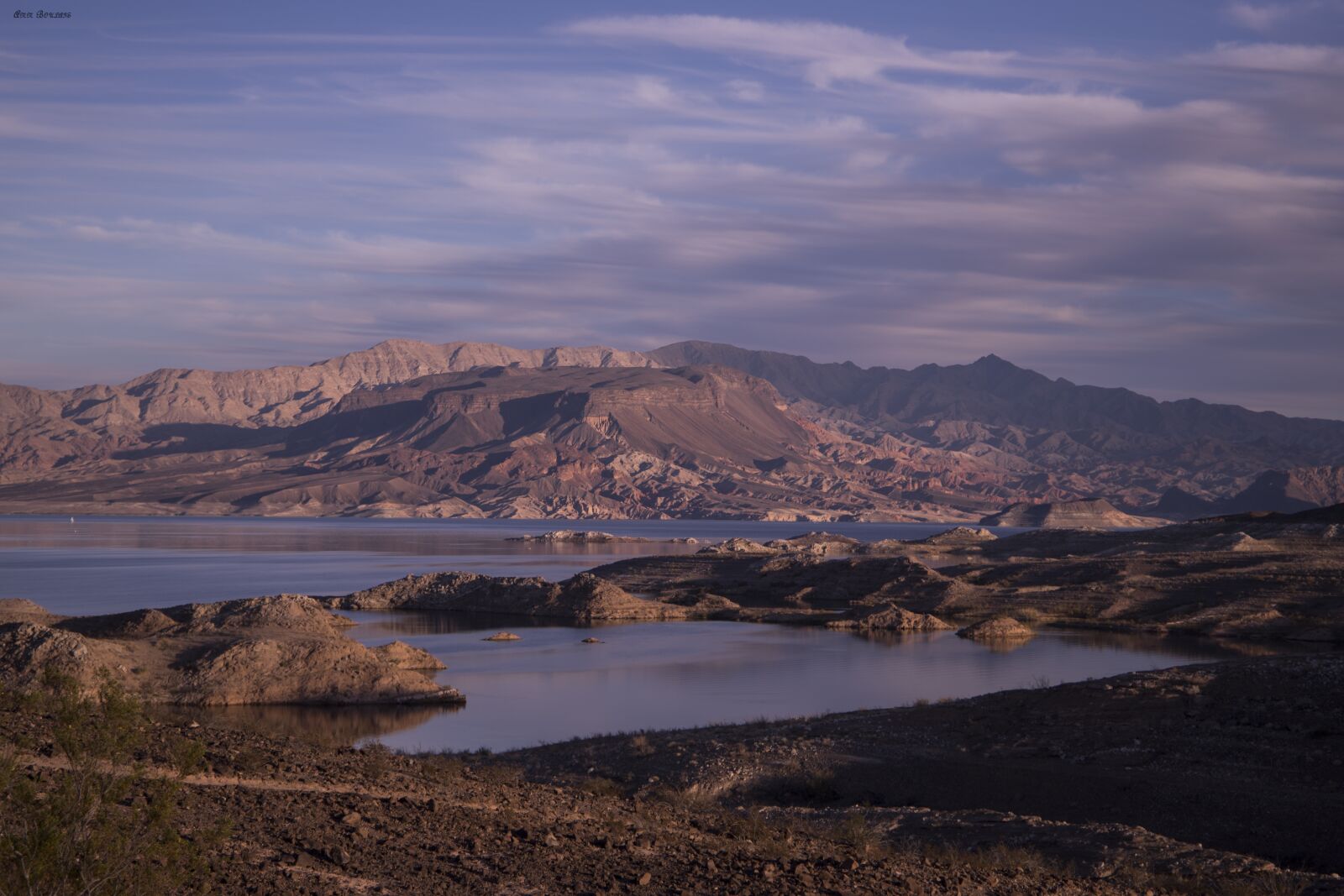 Canon EF 24-105mm F3.5-5.6 IS STM sample photo. Nevada, lake mead, landscape photography