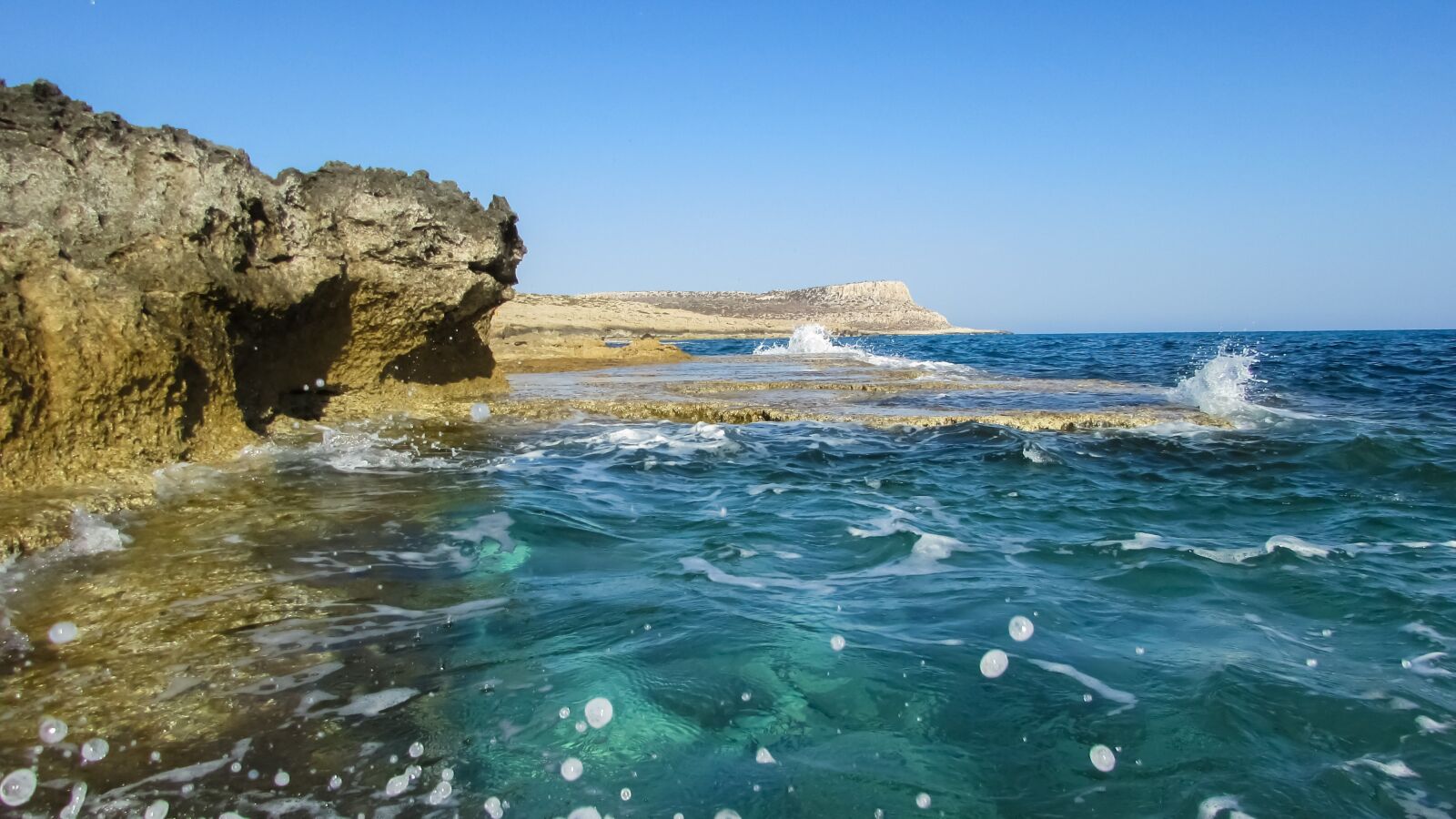 Canon PowerShot SX400 IS sample photo. Cyprus, cavo greko, rocky photography
