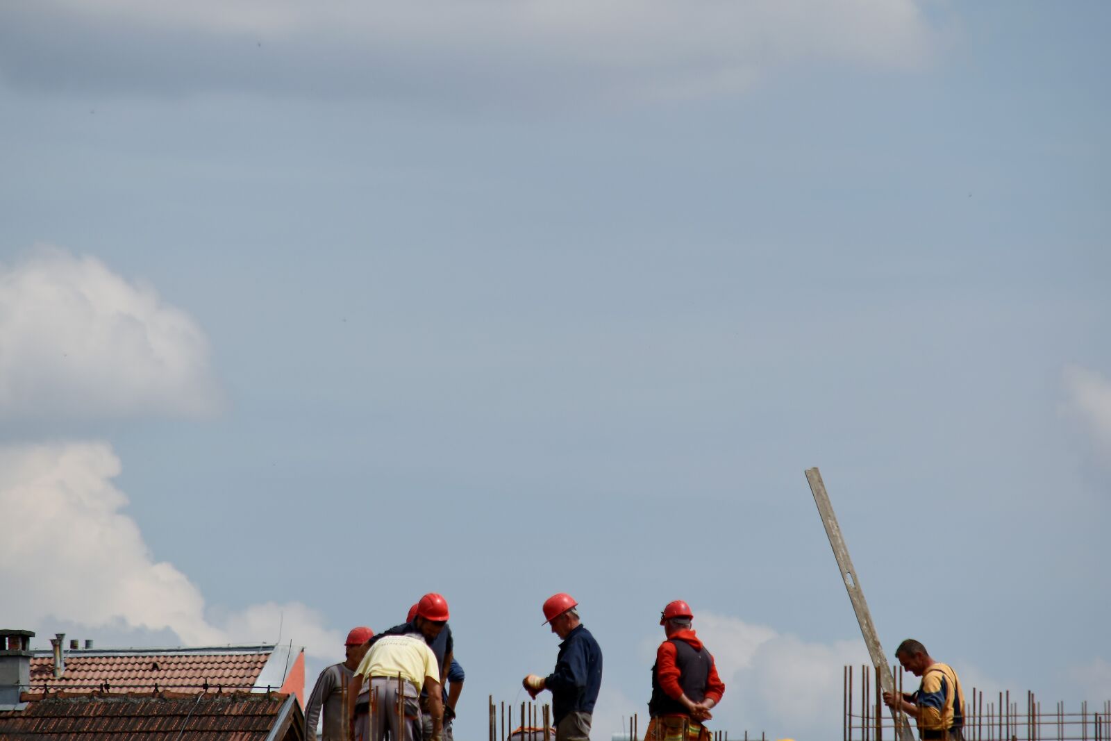 Nikon D5500 sample photo. Construction worker, industrial, outdoors photography