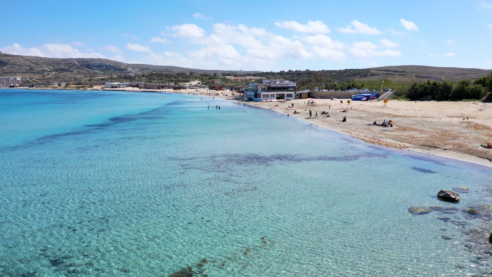 Hasselblad L1D-20c sample photo. Malta, long, beach photography