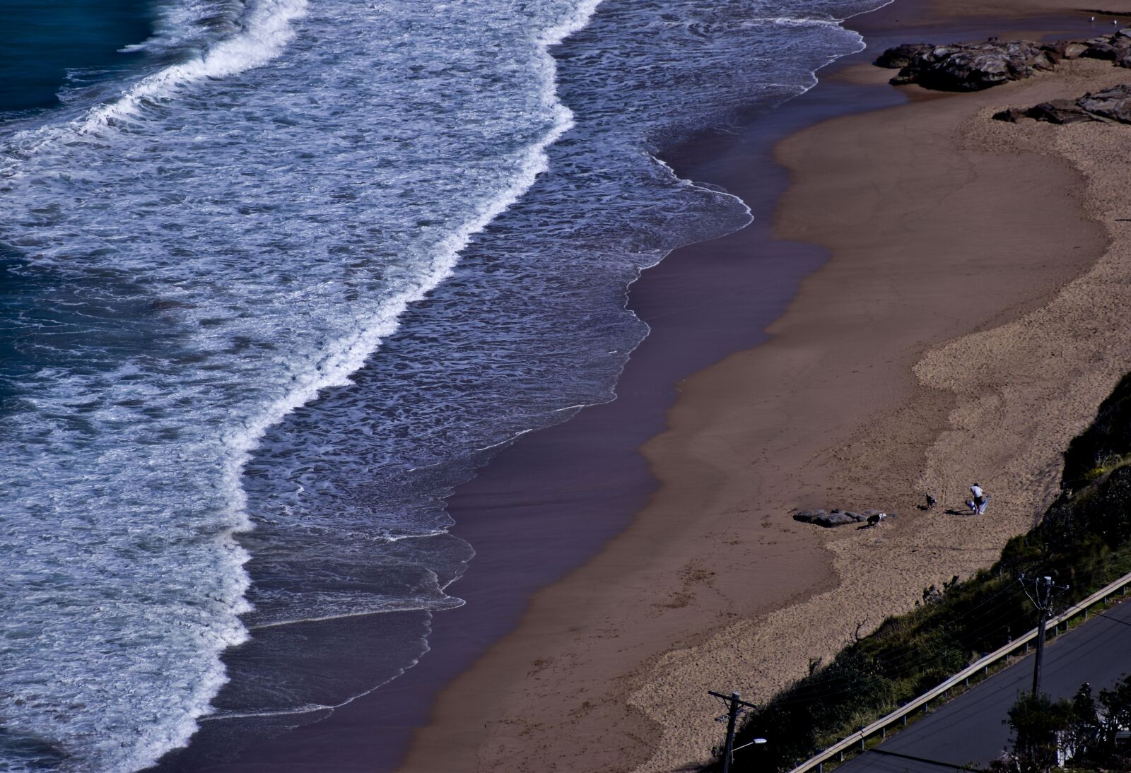 Nikon D3500 sample photo. Beach, wave, sand photography