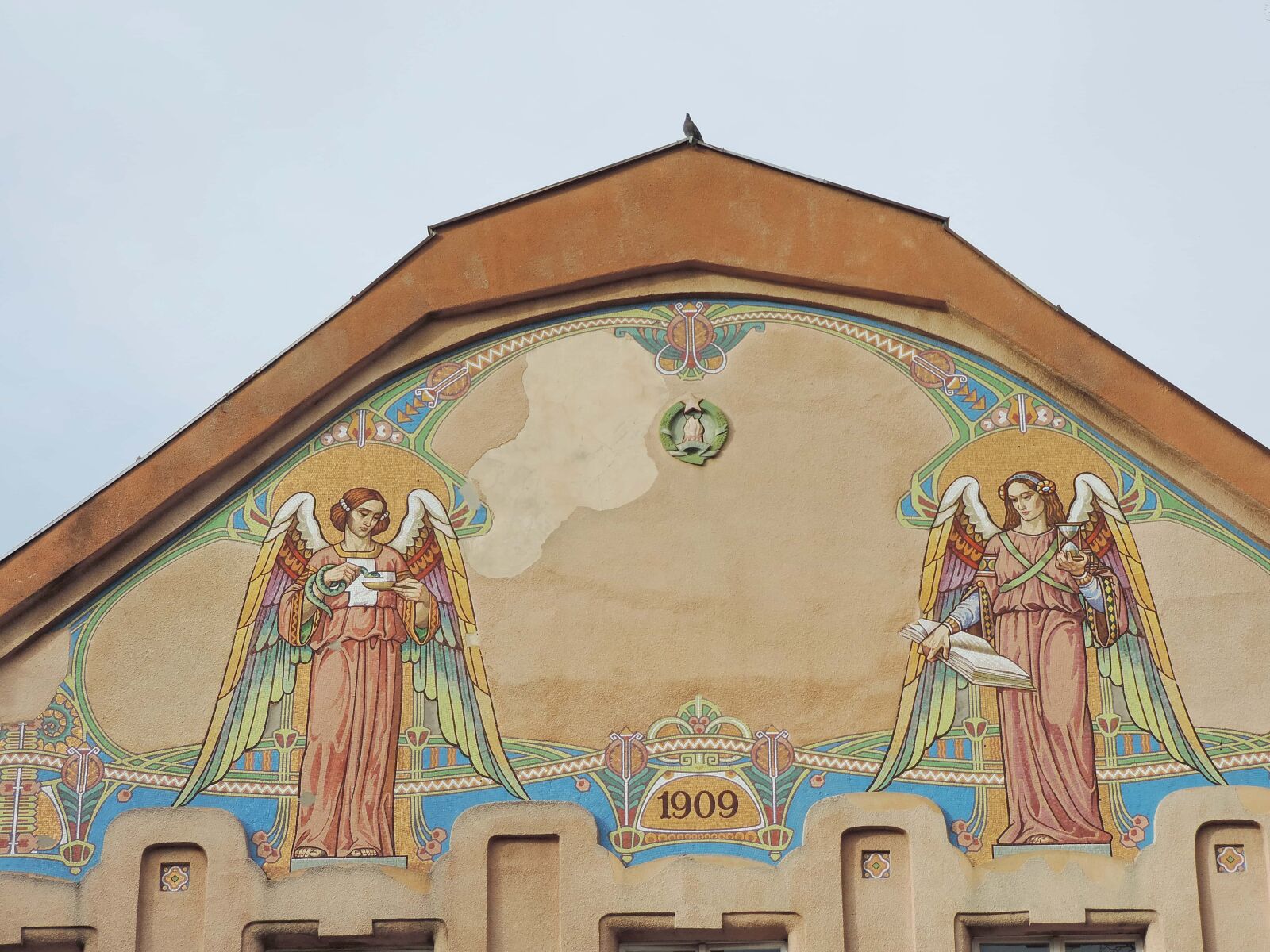 Nikon Coolpix P520 sample photo. Facade, mosaic, religion, architecture photography