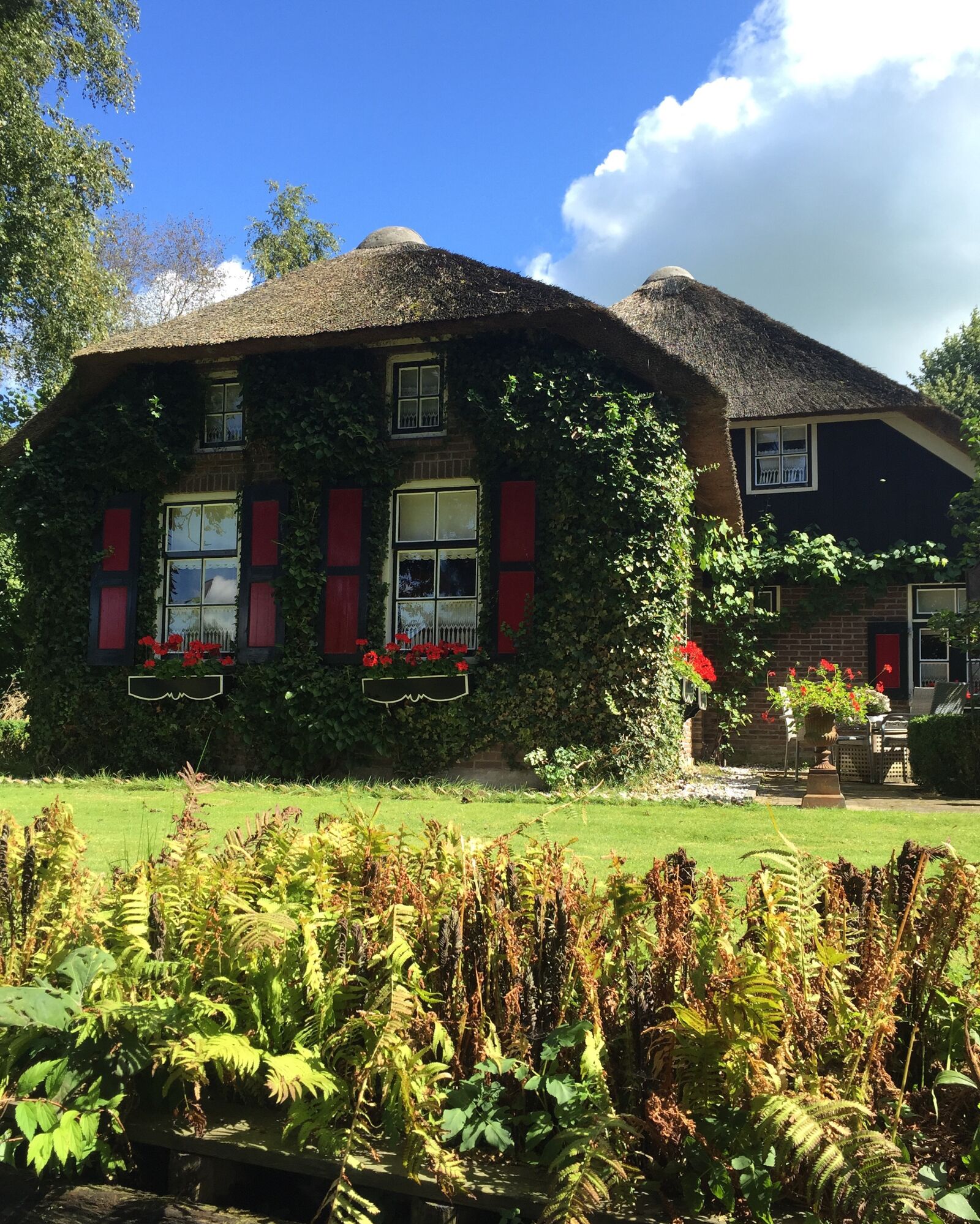 Apple iPhone 6 sample photo. Giethoorn, chocolate box cottage photography