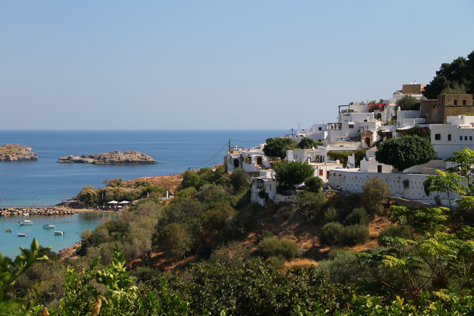 Canon EOS 1100D (EOS Rebel T3 / EOS Kiss X50) sample photo. Lindos, rhodes, greece photography