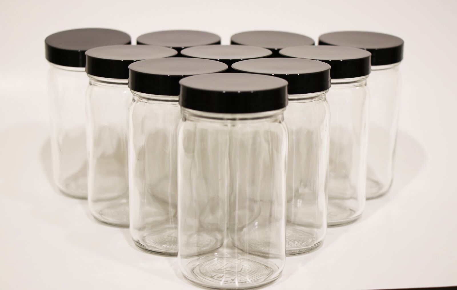 Canon EF-S 18-135mm F3.5-5.6 IS USM sample photo. Wide mouth, glass jars photography