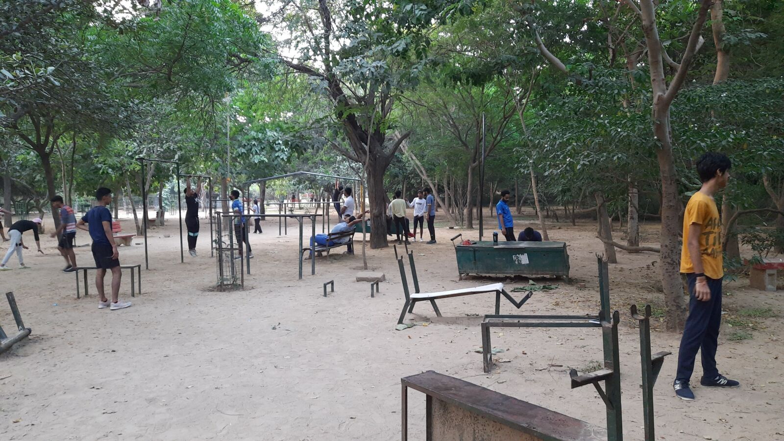 Samsung SM-M215F sample photo. Gym, exercise, morning walk photography