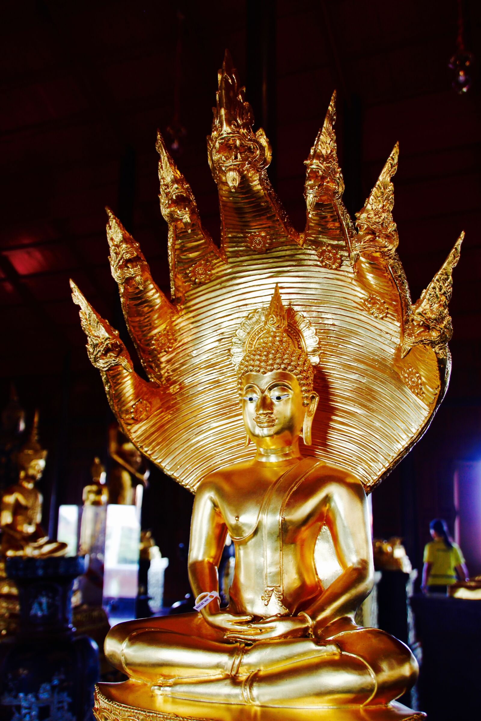 Canon EOS 60D sample photo. Bangkok, buddha, gold photography