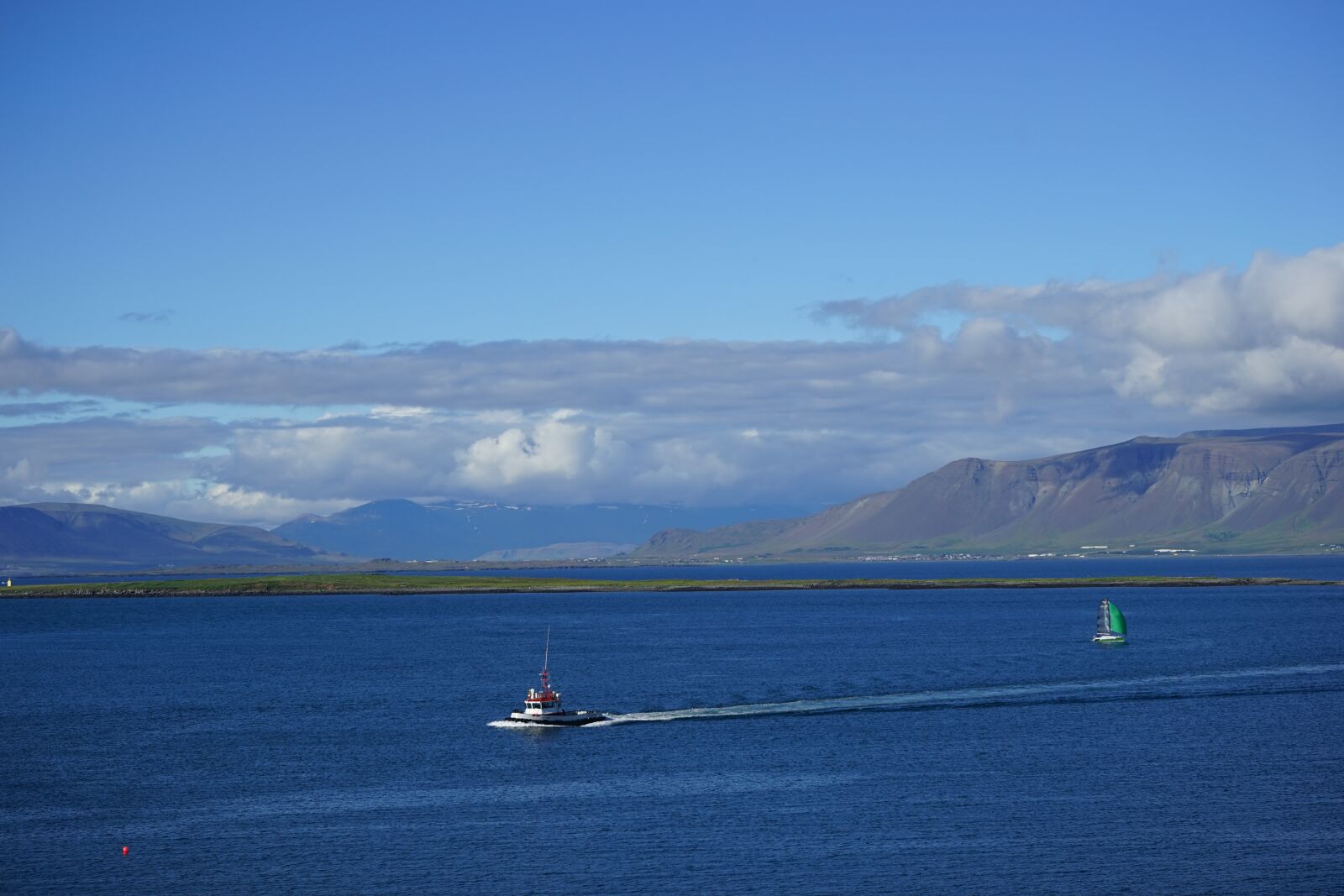 Sony a7 + Sony FE 28-70mm F3.5-5.6 OSS sample photo. Bay, reykjavik, panorama photography