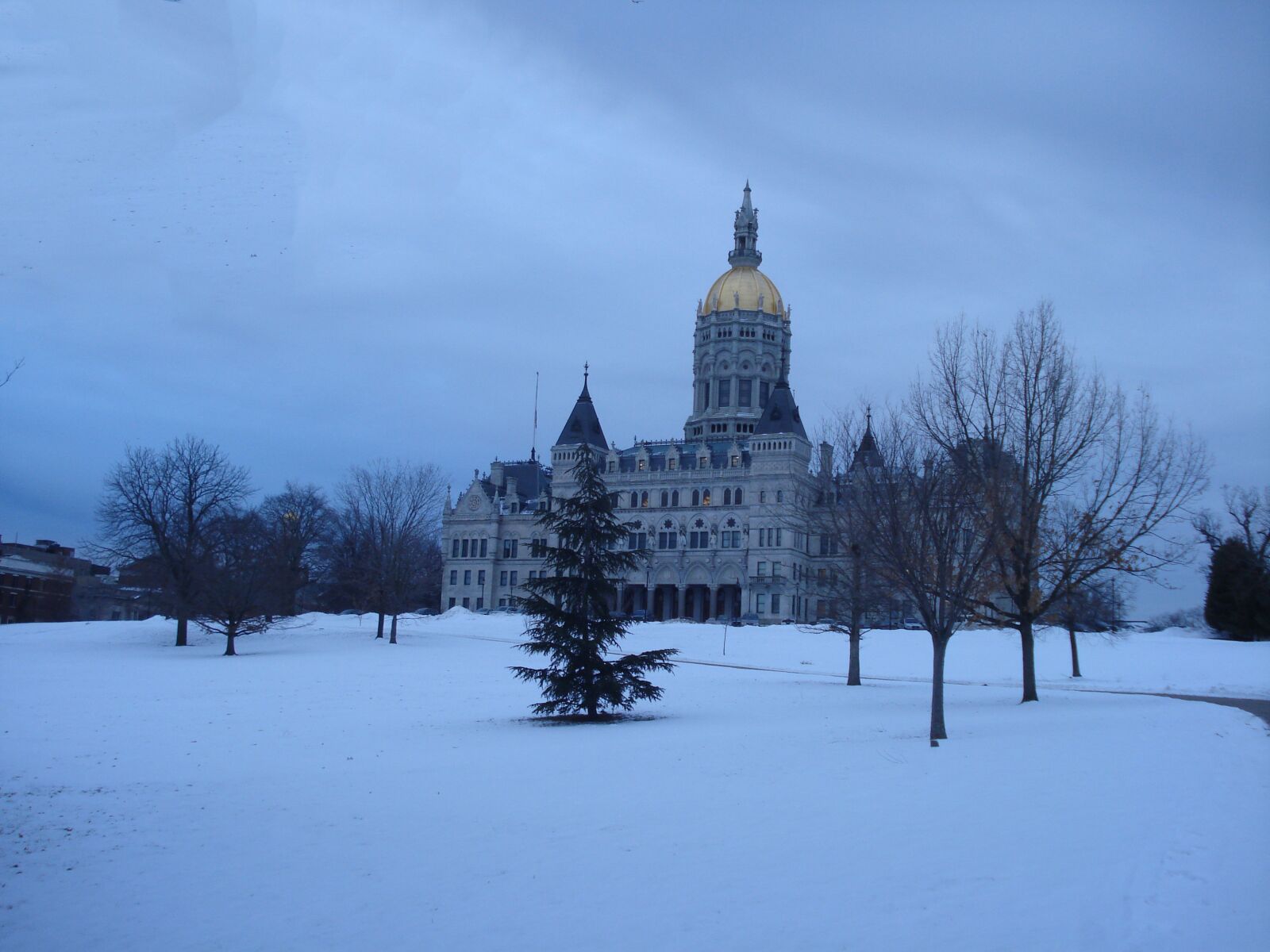 Sony DSC-W55 sample photo. Hartford, connecticut, capitol photography
