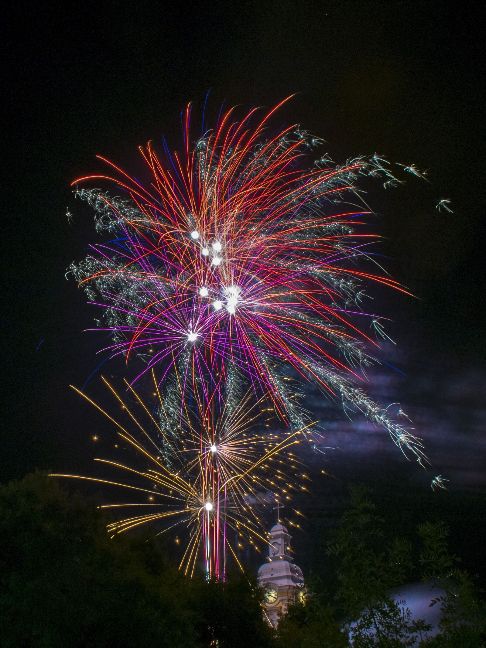 Nikon D5300 sample photo. Fireworks, holiday, light photography