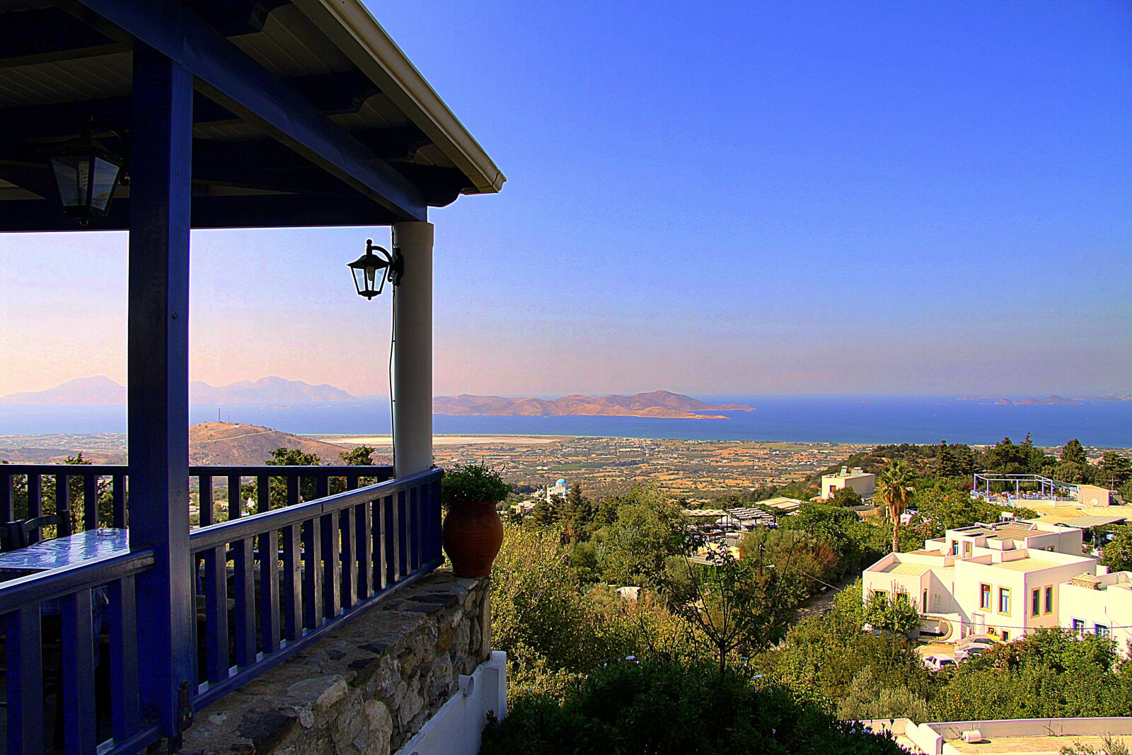 Canon EOS 50D sample photo. Terrace, view, sea photography
