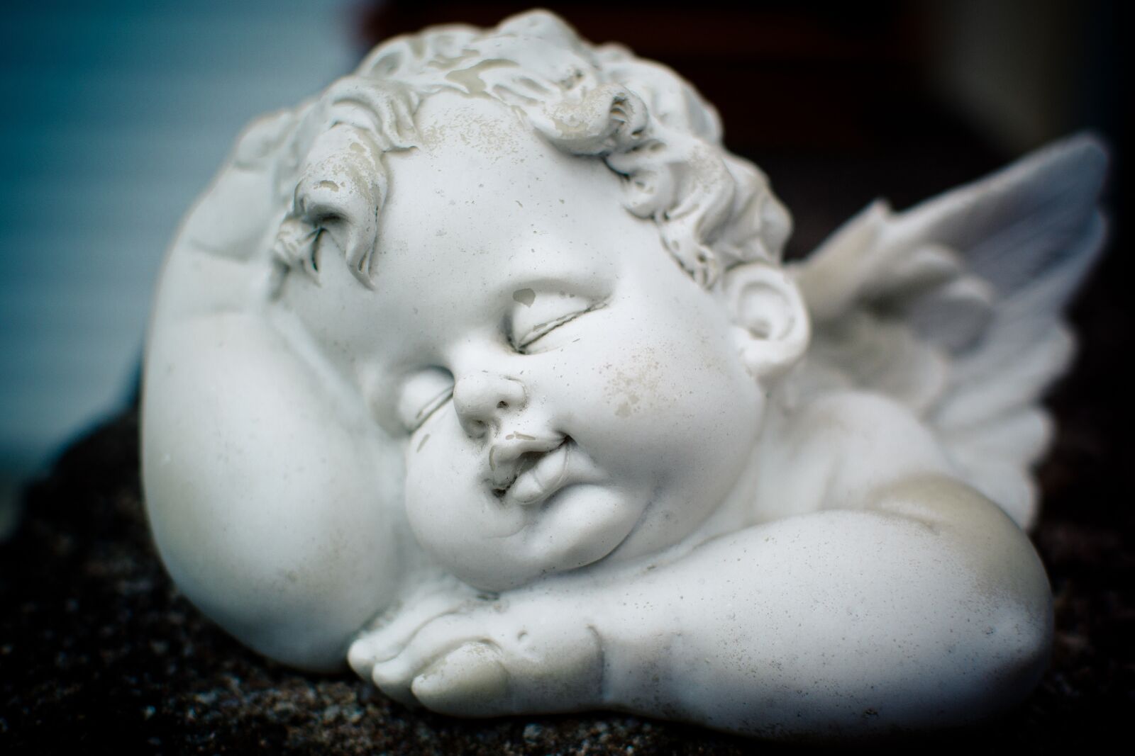Nikon D7100 sample photo. Little angel, figure, cherub photography