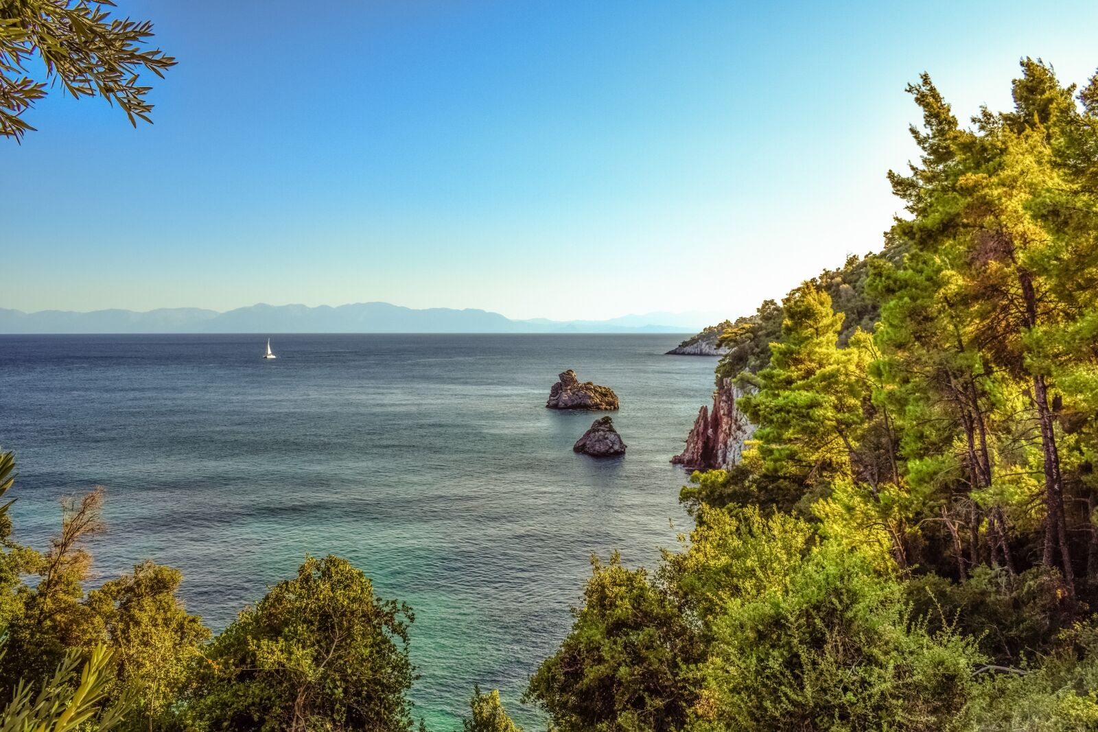 Nikon D3300 sample photo. Greece, skopelos, stafylos photography
