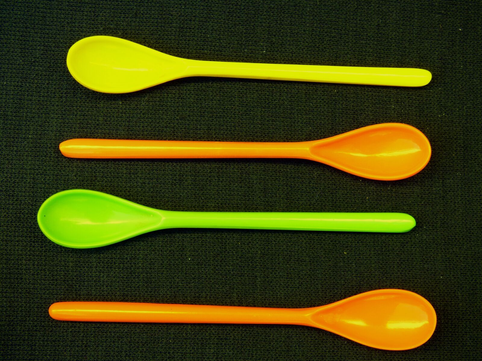 Panasonic Lumix DMC-FZ70 sample photo. Spoons, plastic, colors photography