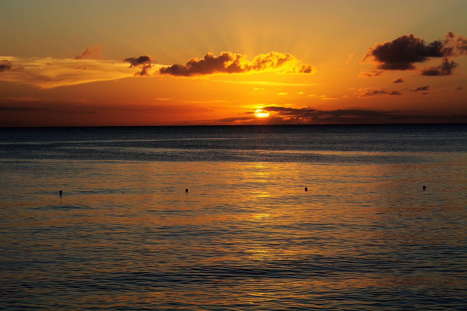Nikon D7100 sample photo. Sunset, sun, caribbean photography