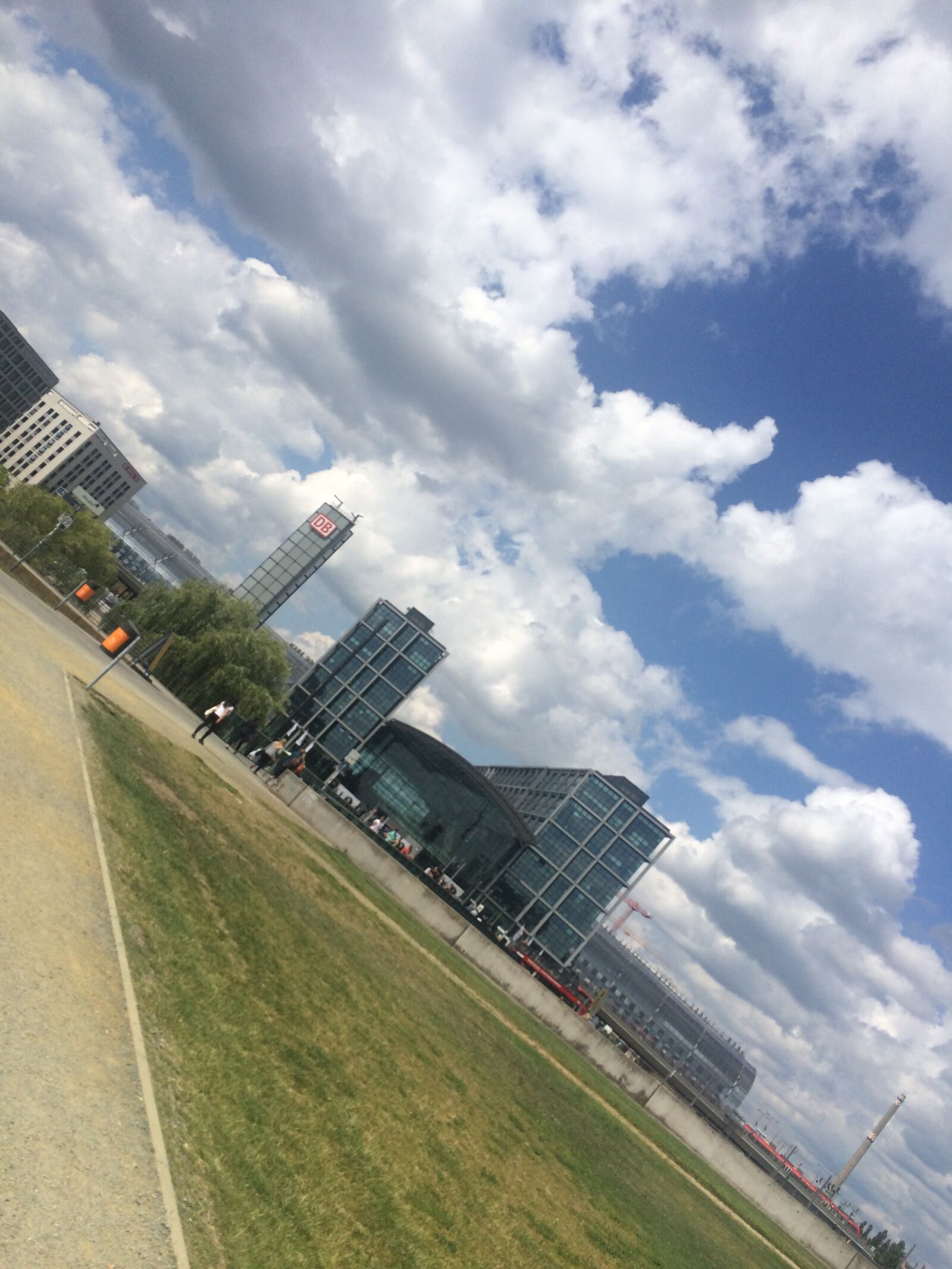 iPhone 5s back camera 4.15mm f/2.2 sample photo. Berlin, central, station photography