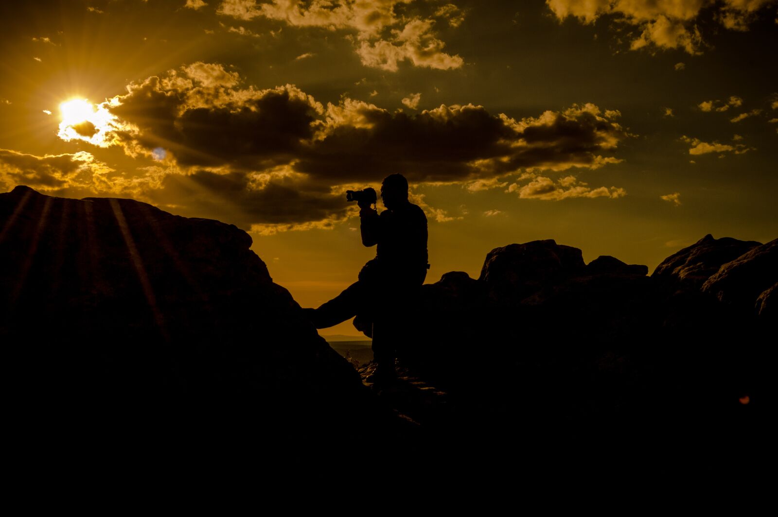 Nikon D3200 sample photo. Photographer, profile, sunset photography