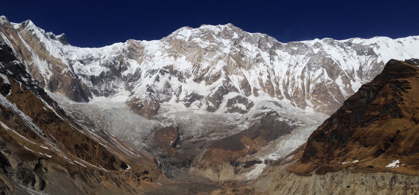 iPhone 5 back camera 4.12mm f/2.4 sample photo. Annapurna, mountain, nepal photography
