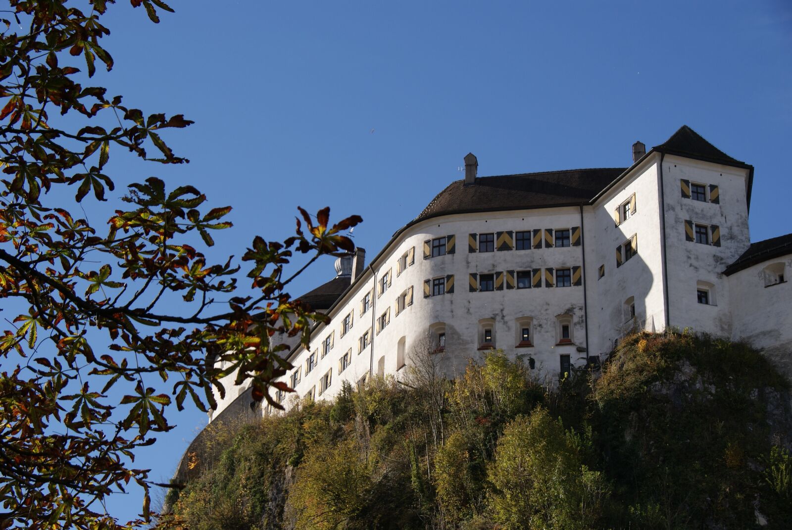 Sony Alpha DSLR-A300 sample photo. Kufstein, castle, austria photography