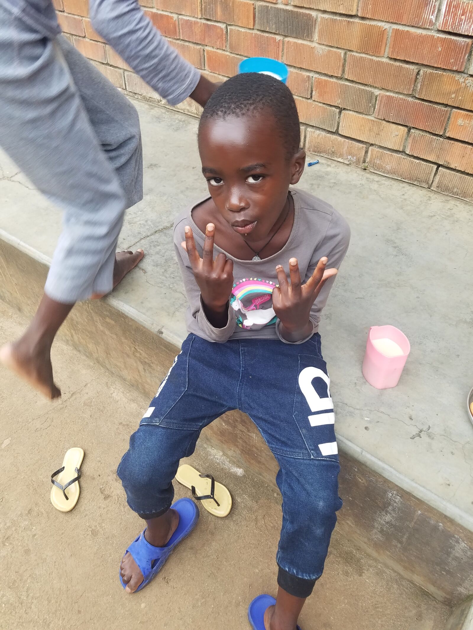 Samsung Galaxy S7 Edge sample photo. Kitu, african, child photography