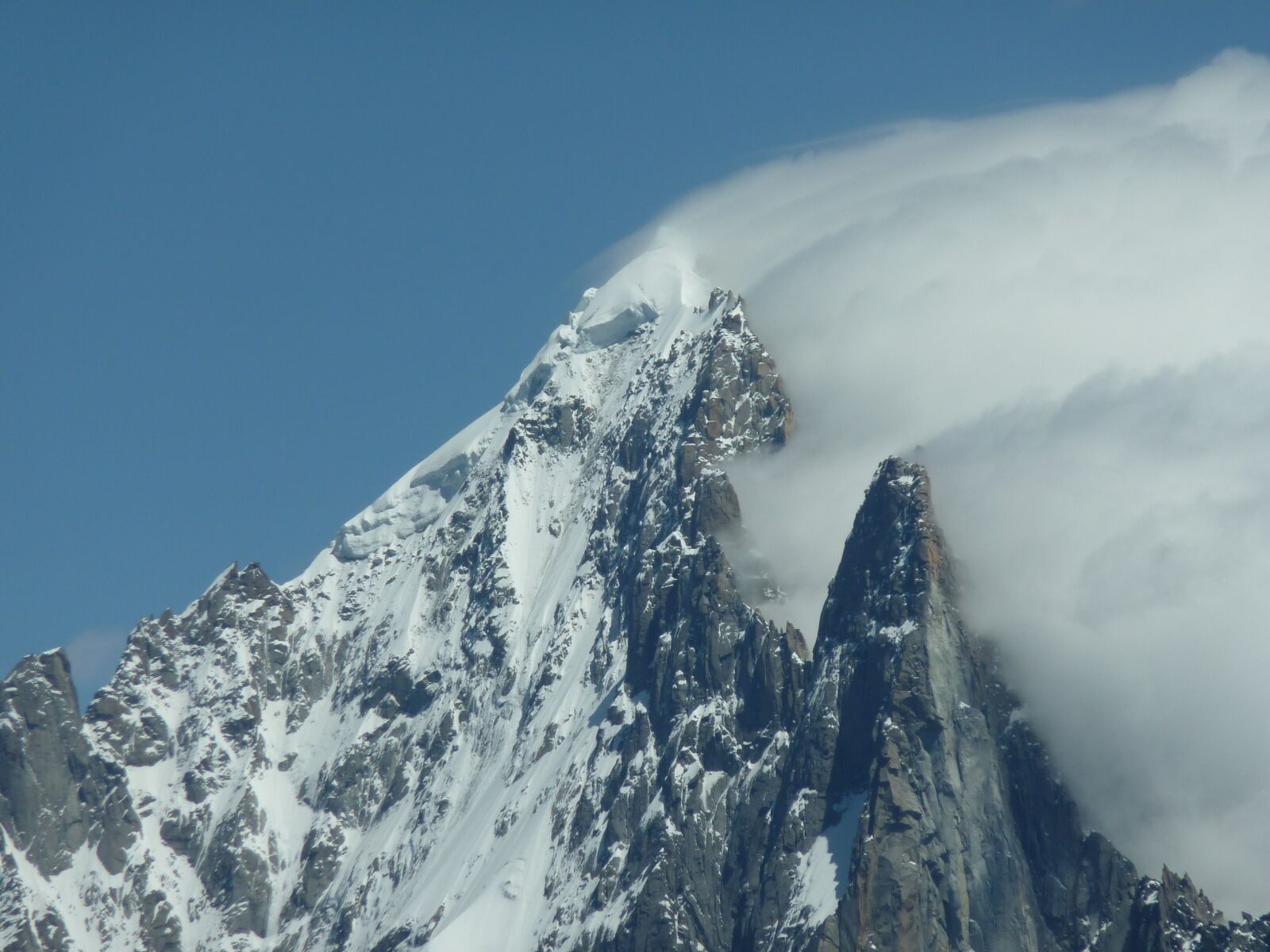 Panasonic DMC-TZ7 sample photo. Chamonix, mountain, landscape photography