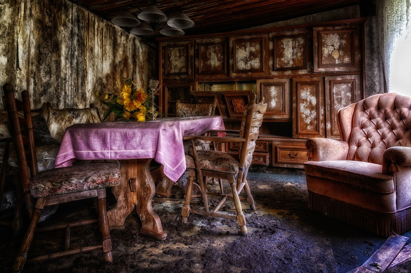 Nikon Z6 sample photo. Lost places, room, living photography