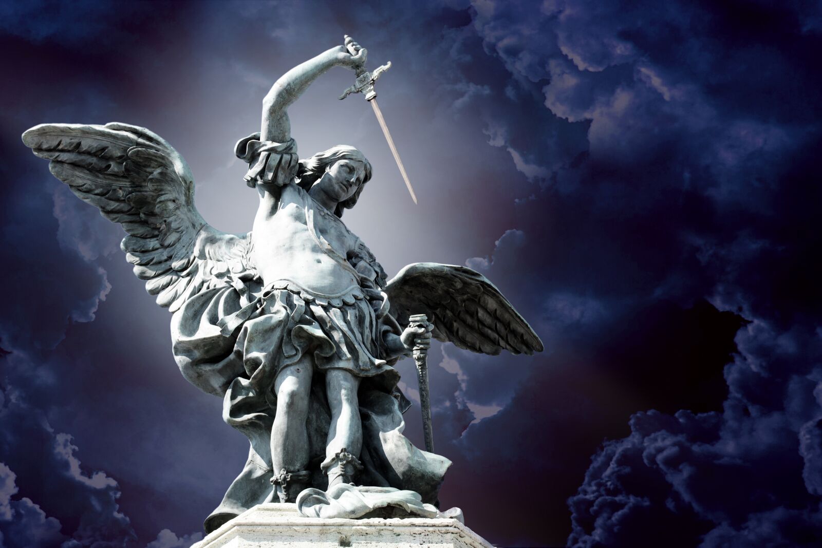 Nikon D7100 sample photo. Angel, cloud, storm photography