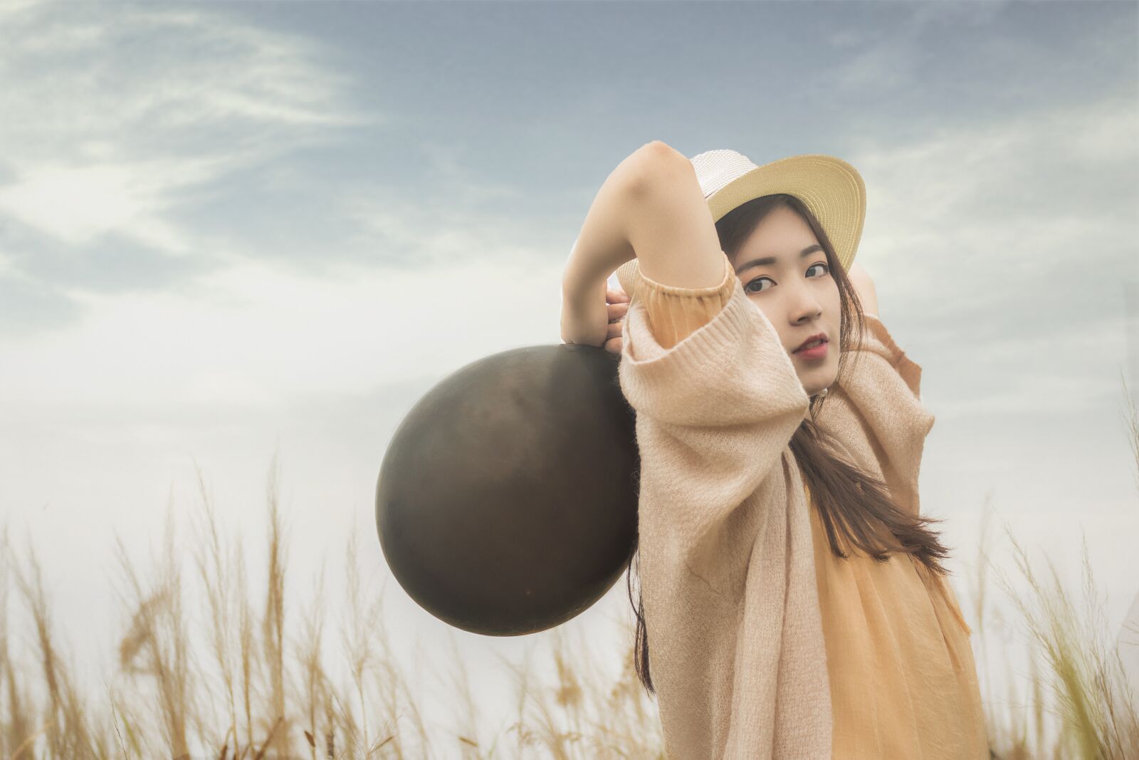 Canon EOS 70D + Canon EF 50mm F1.8 STM sample photo. Portrait, fresh, reed photography