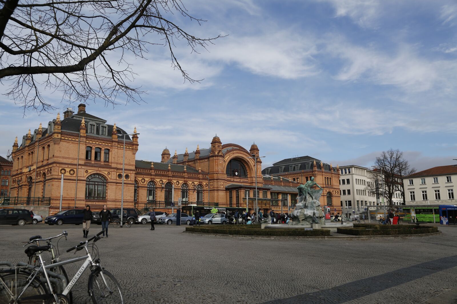 Canon EF 24-105mm F4L IS USM sample photo. Station, white cloud, scenery photography