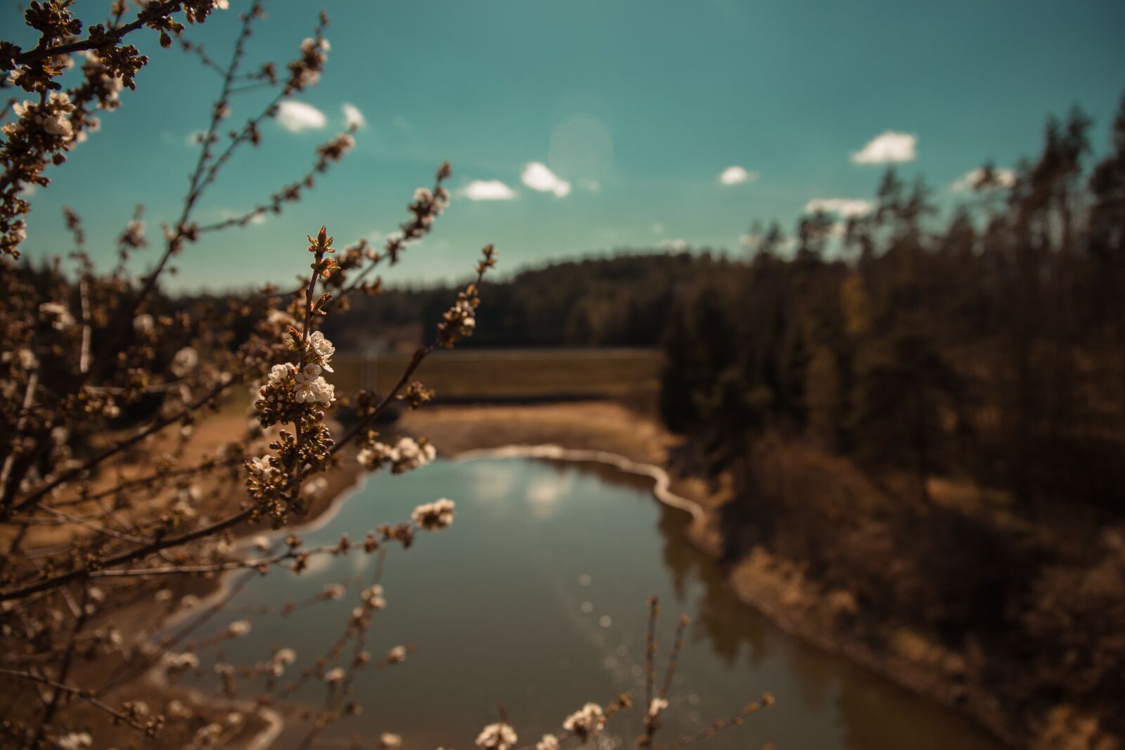 Canon EOS 6D sample photo. River, dam, water tank photography