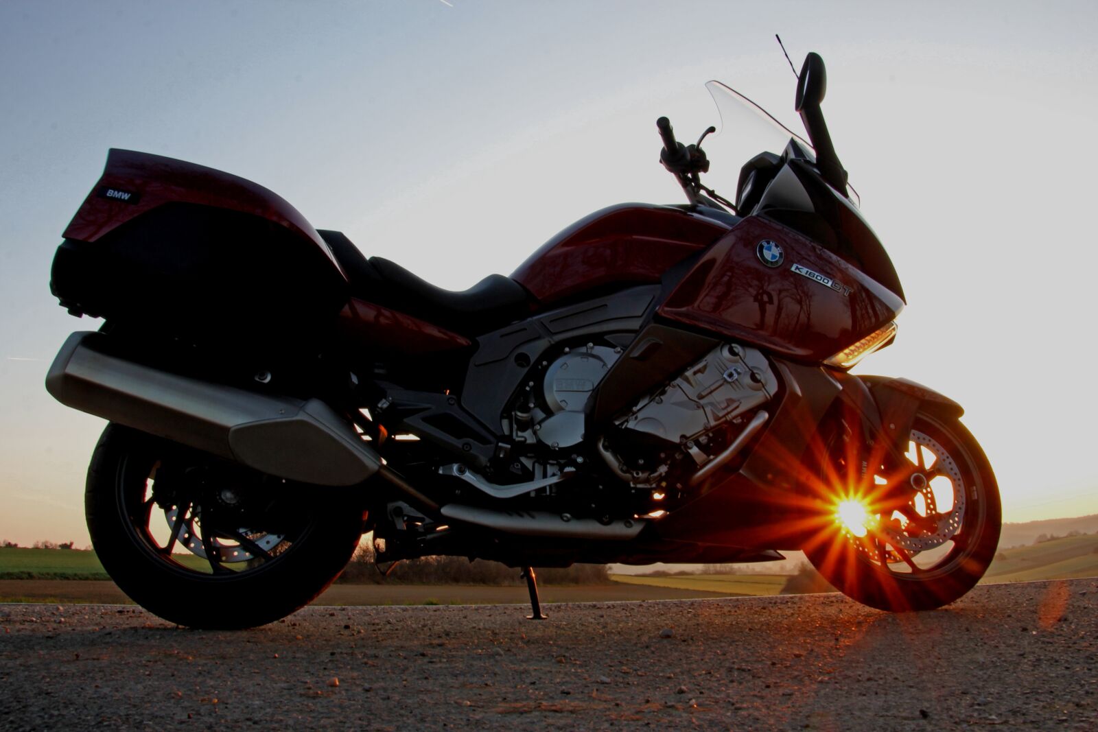 Canon EOS 60D sample photo. Motorcycle, vehicle, sunrise photography