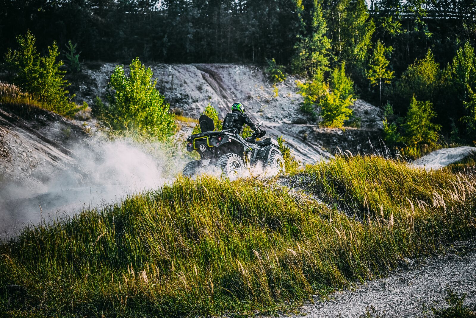 Canon EOS 6D sample photo. Quad, offroad, speed photography