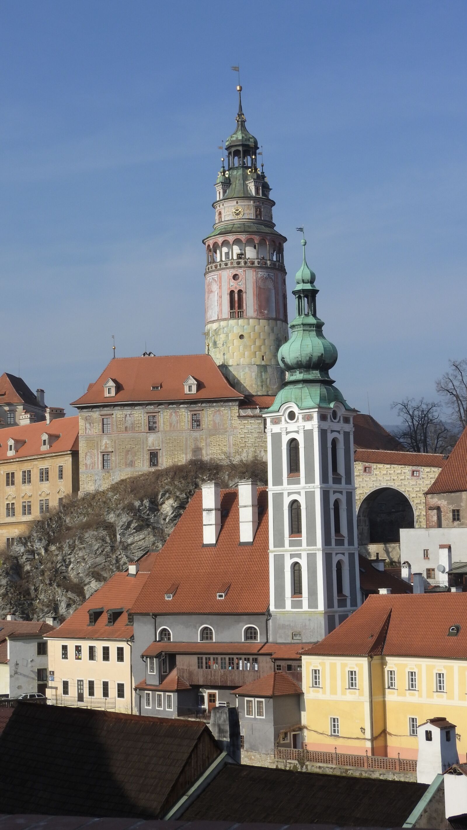 Nikon Coolpix P610 sample photo. Czech krumlov, castle, unesco photography