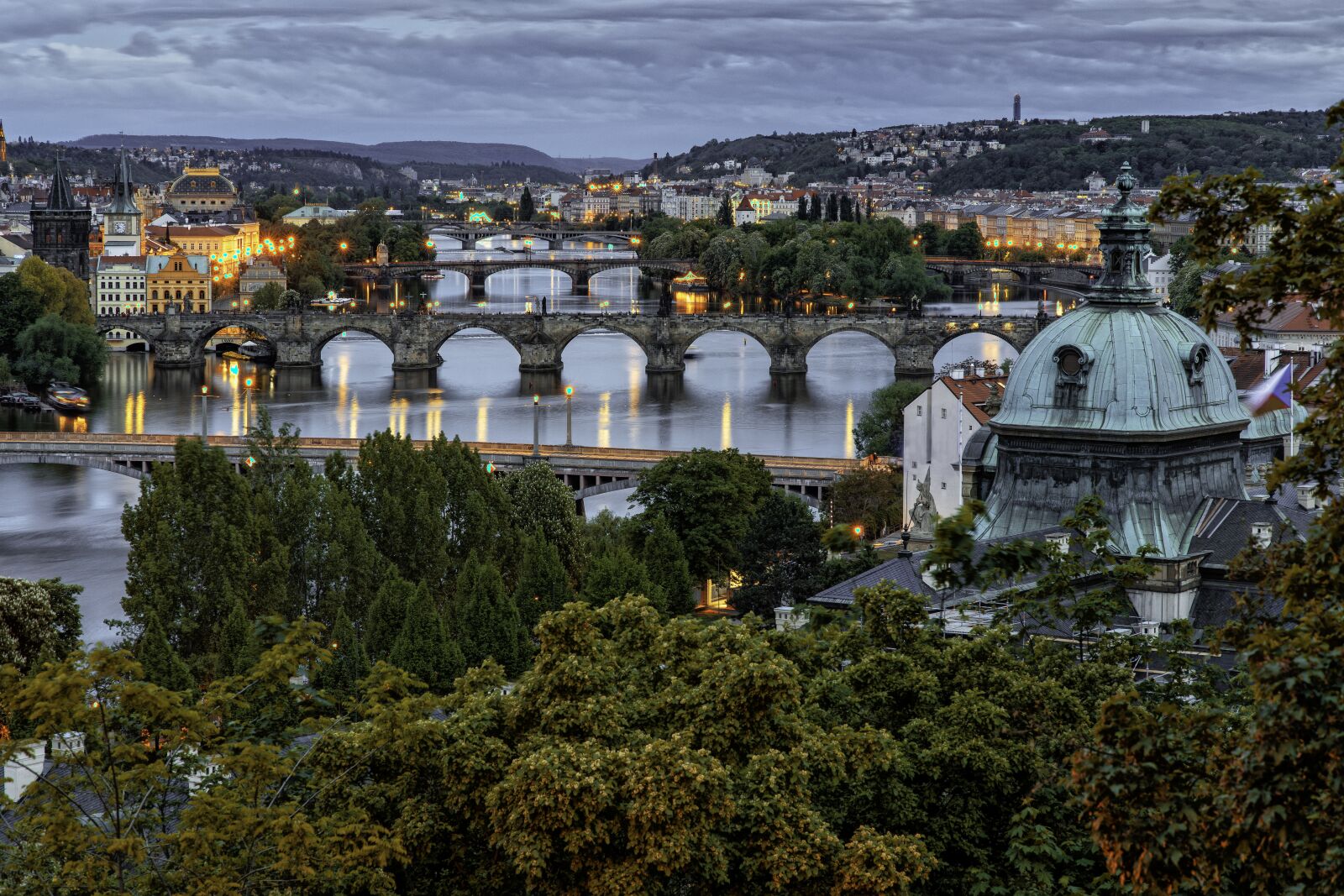 Nikon D850 sample photo. Prague, bridge, river photography