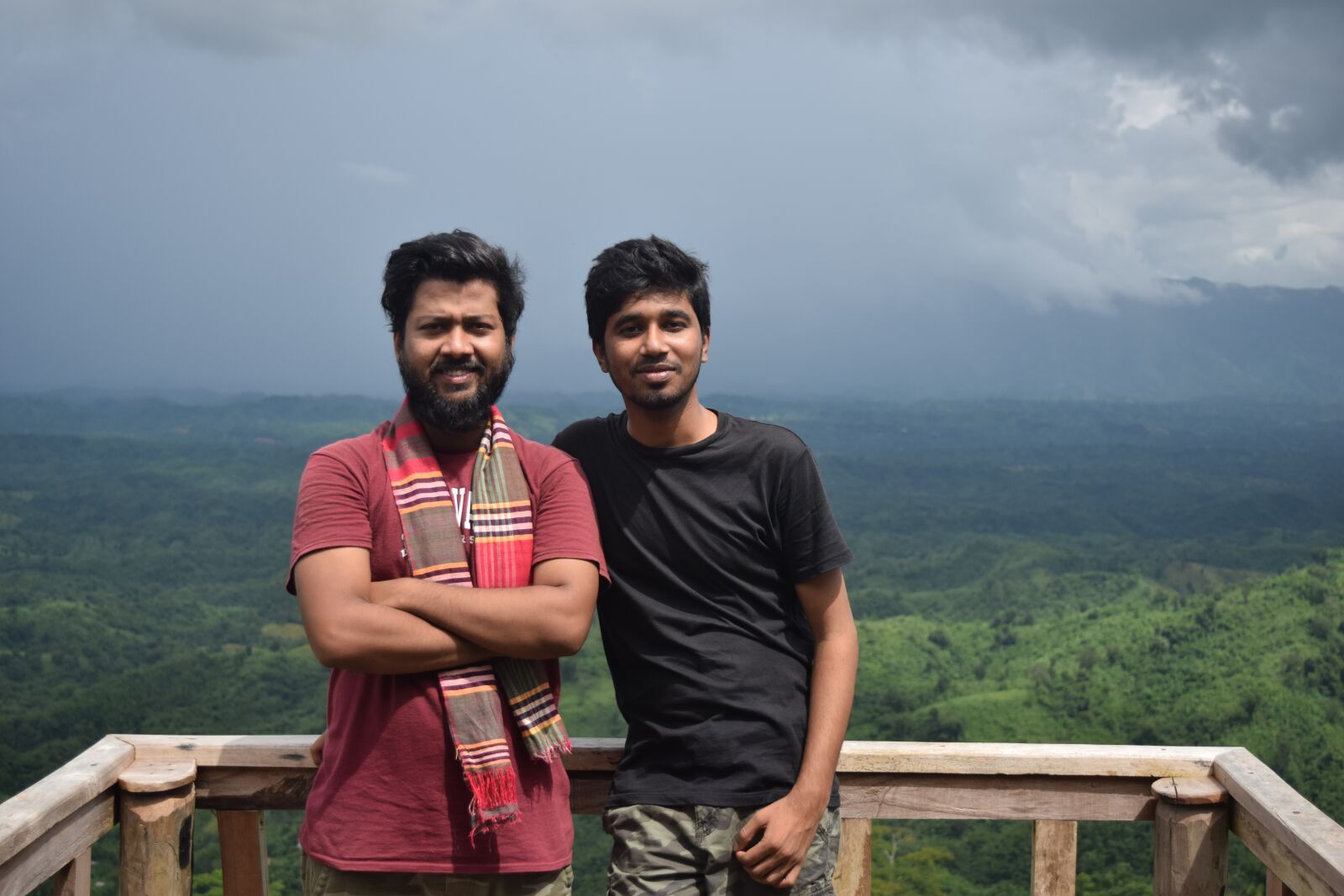 Nikon D5300 sample photo. Sajek, cloud, hill photography