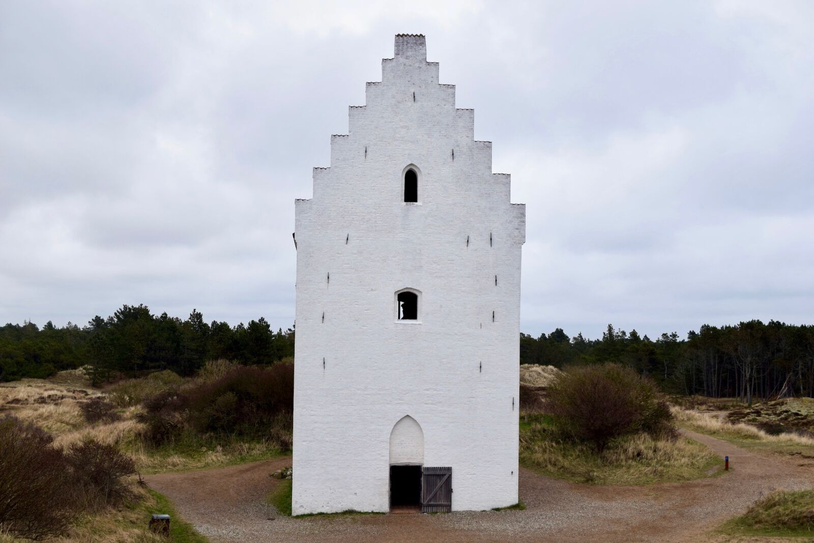 Nikon D3300 sample photo. Skagen, church, denmark photography
