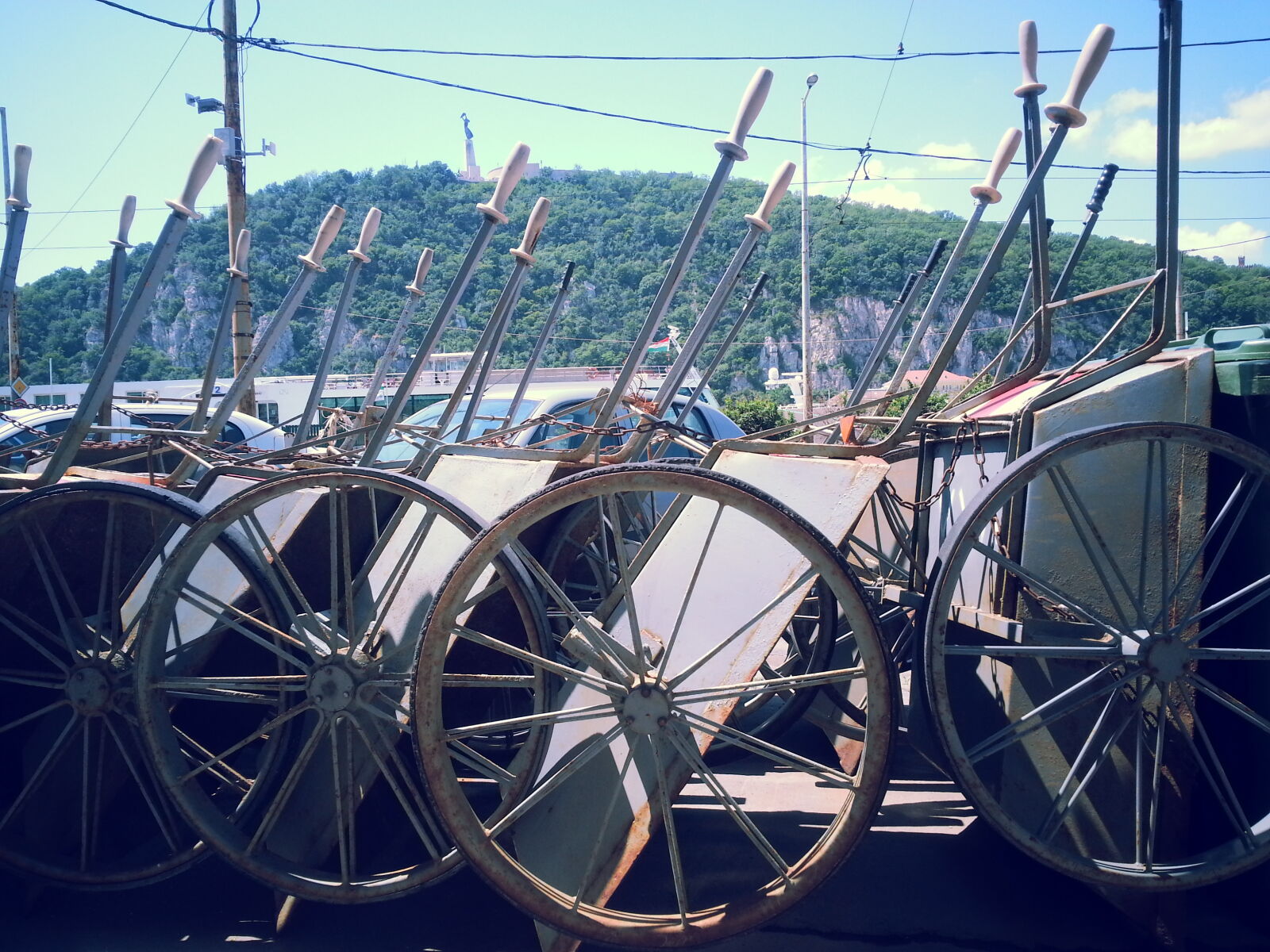 Samsung Galaxy S3 sample photo. Silver, steel, bicycle, wheel photography
